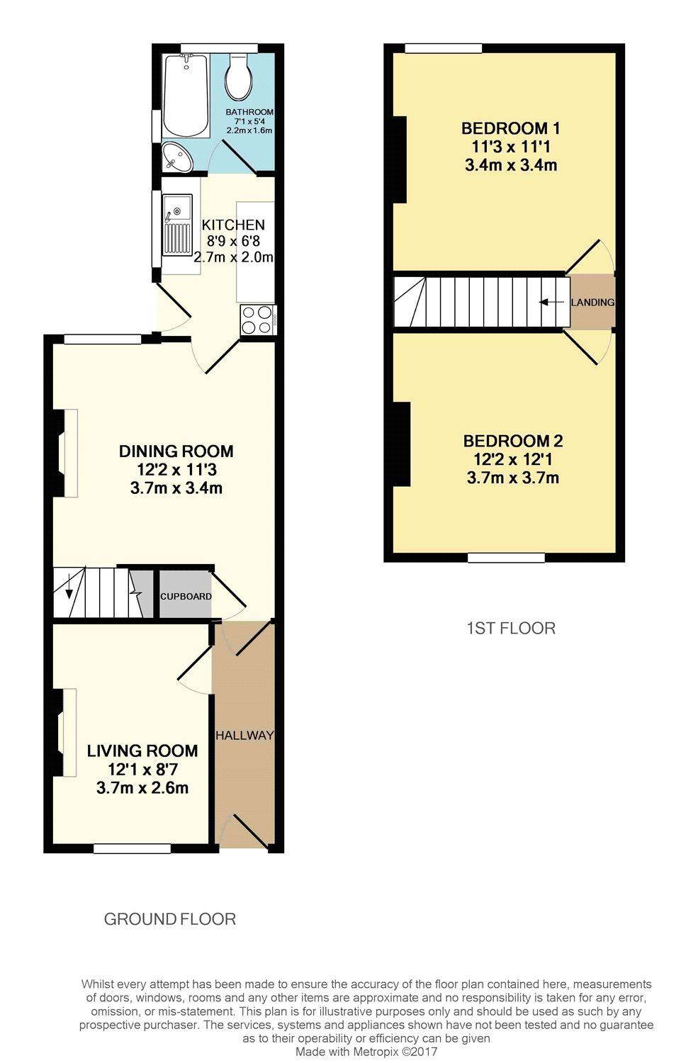 2 Bedrooms Terraced house for sale in Church Road, Earley, Reading, Berkshire RG6