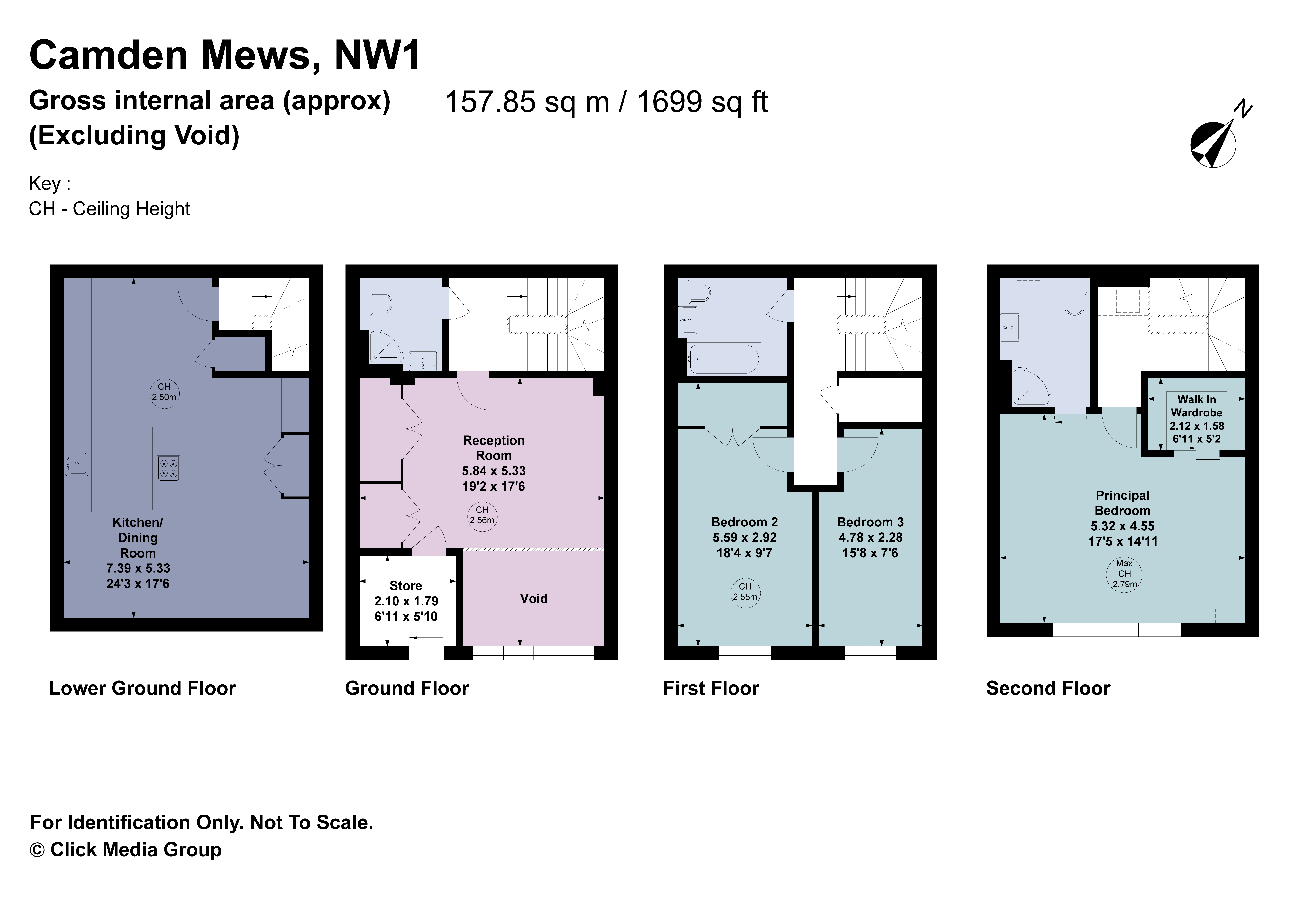 105C, Camden Mews, London floorplan