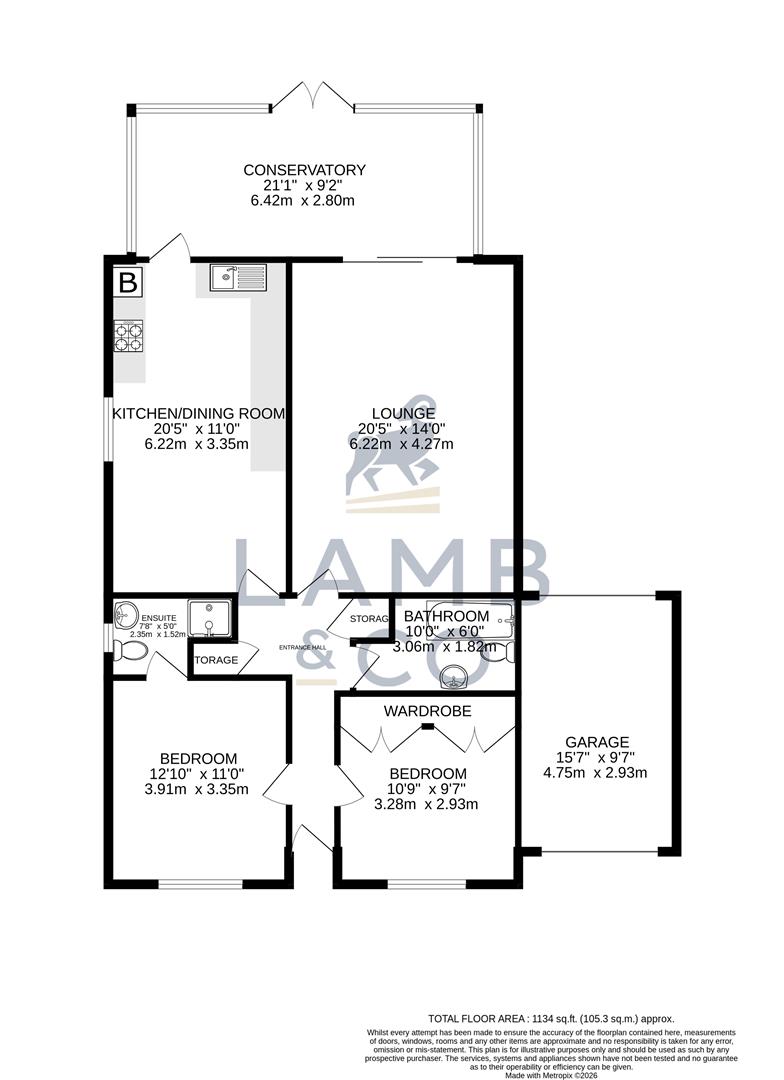 33, Bockings Grove, Clacton-On-Sea floorplan