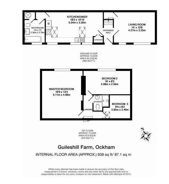 3 Bedrooms Barn conversion to rent in Guileshill Lane, Ockham, Woking GU23