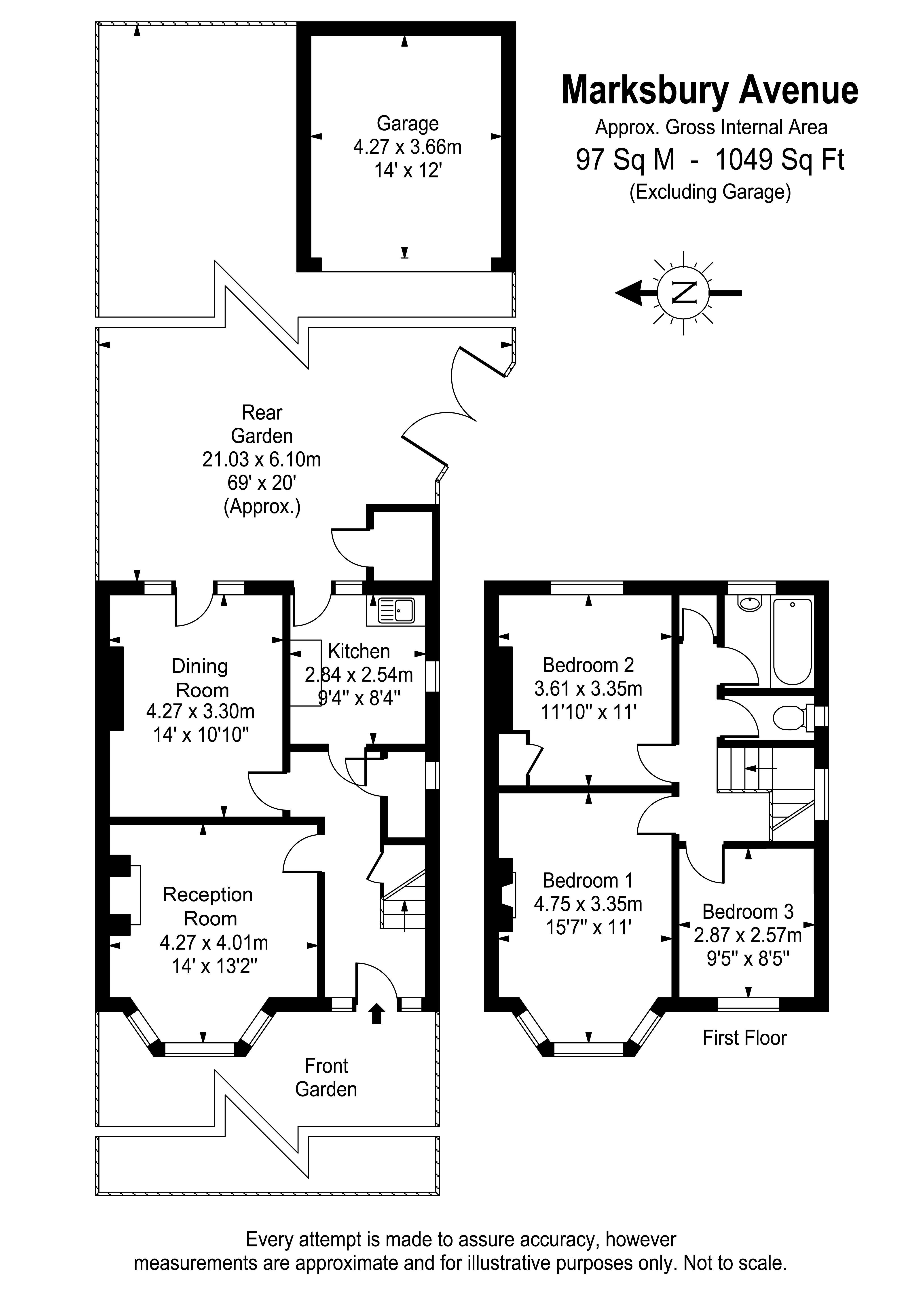 Marksbury Avenue, Kew, Surrey TW9, 3 bedroom semidetached house for sale 64195454 PrimeLocation