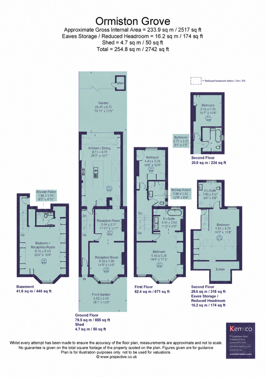 39, Ormiston Grove, Shepherd's Bush W12 floorplan