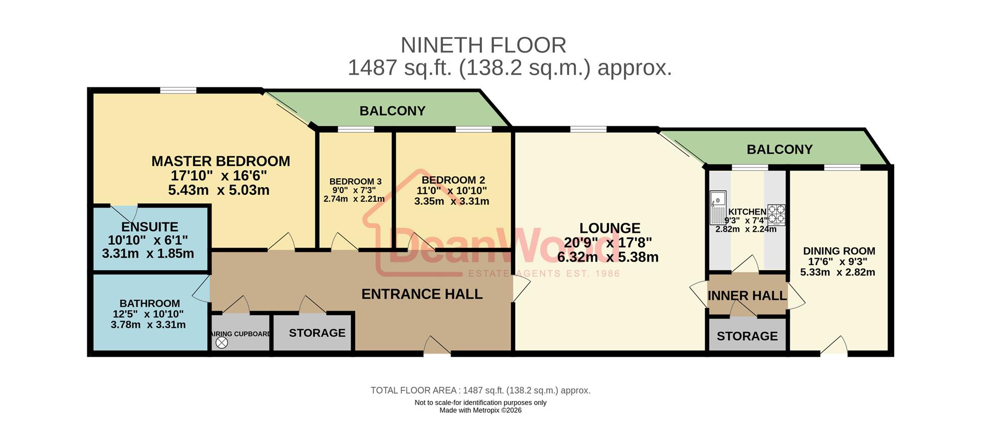 903, Kings Court, Isle Of Man floorplan