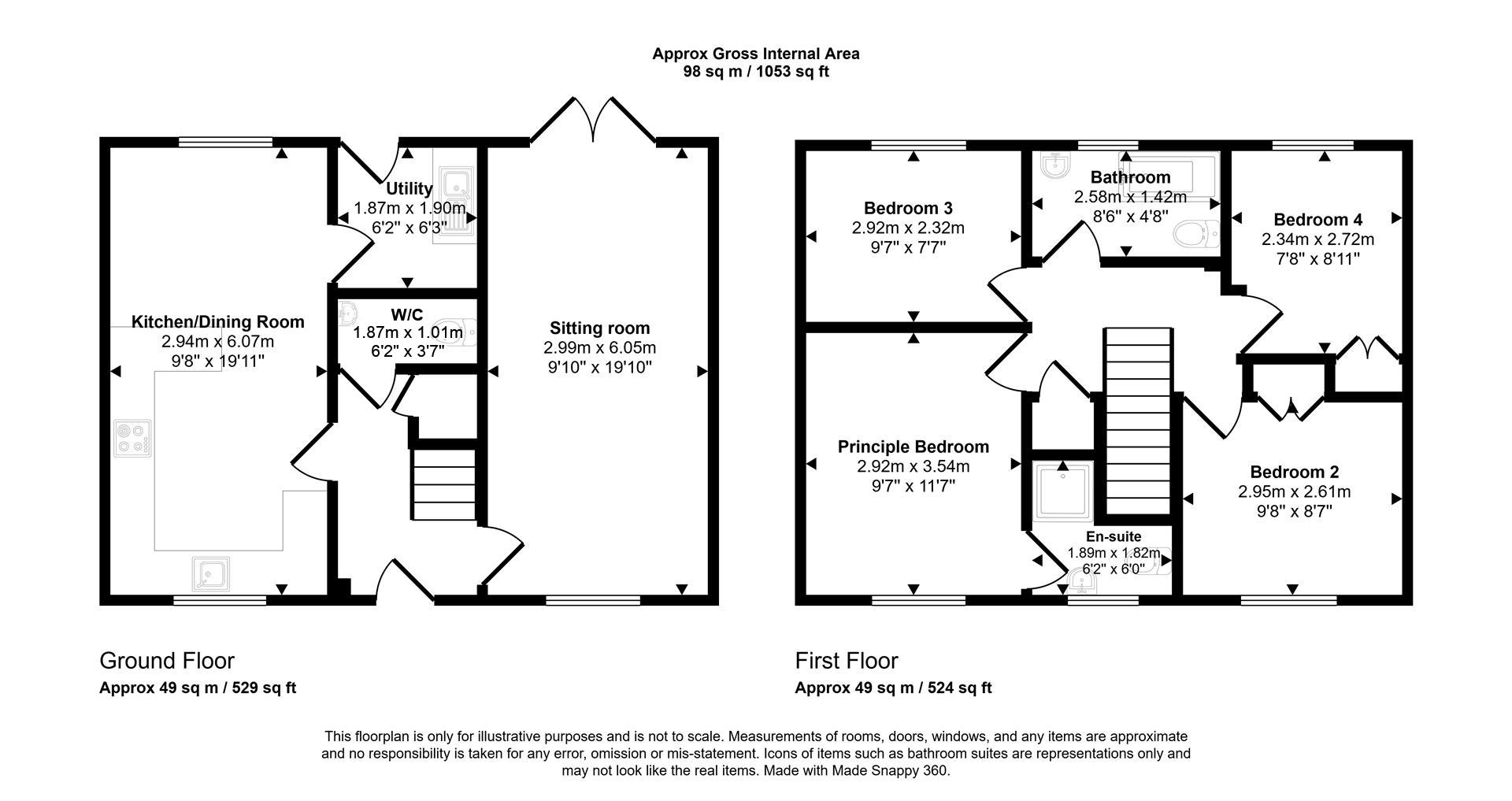 Corner House, Cypress Way, Gillingham floorplan