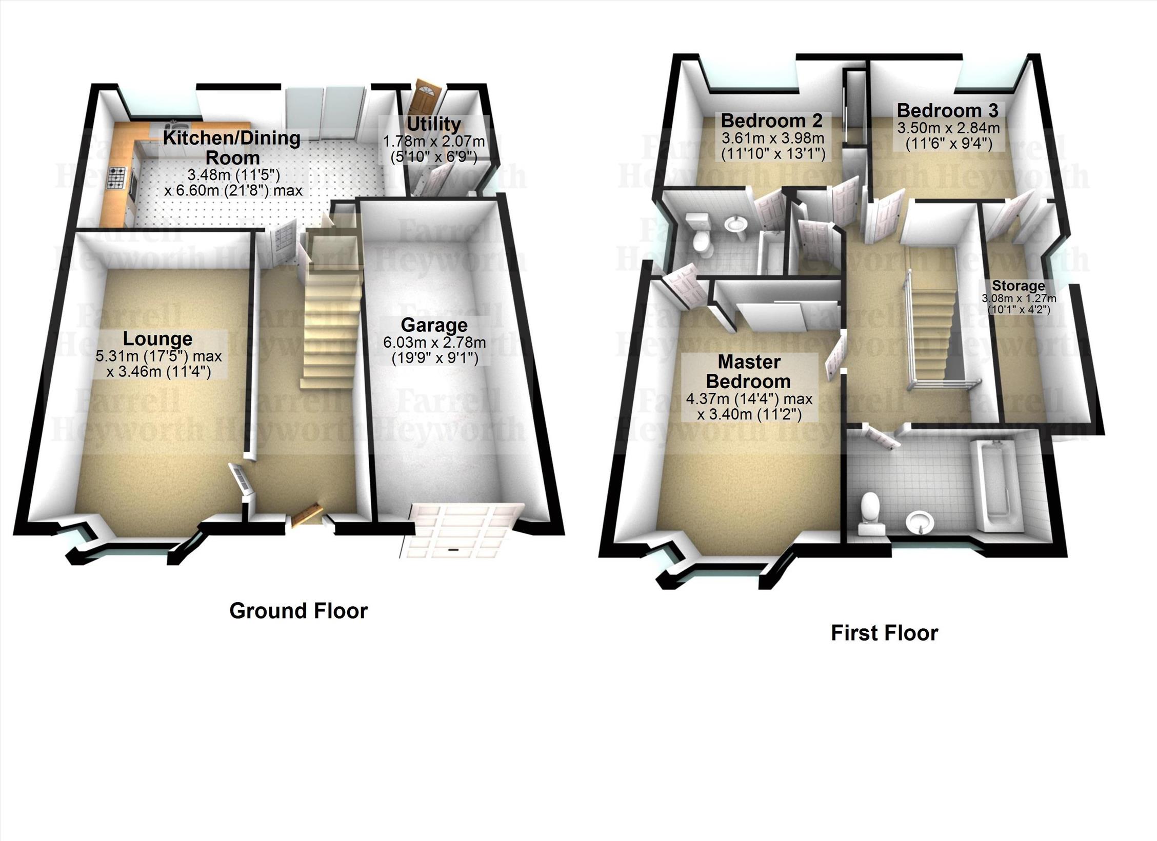 3 Bedrooms  for sale in The Worcester, Carr Head Lane, Poulton Le Fylde FY6