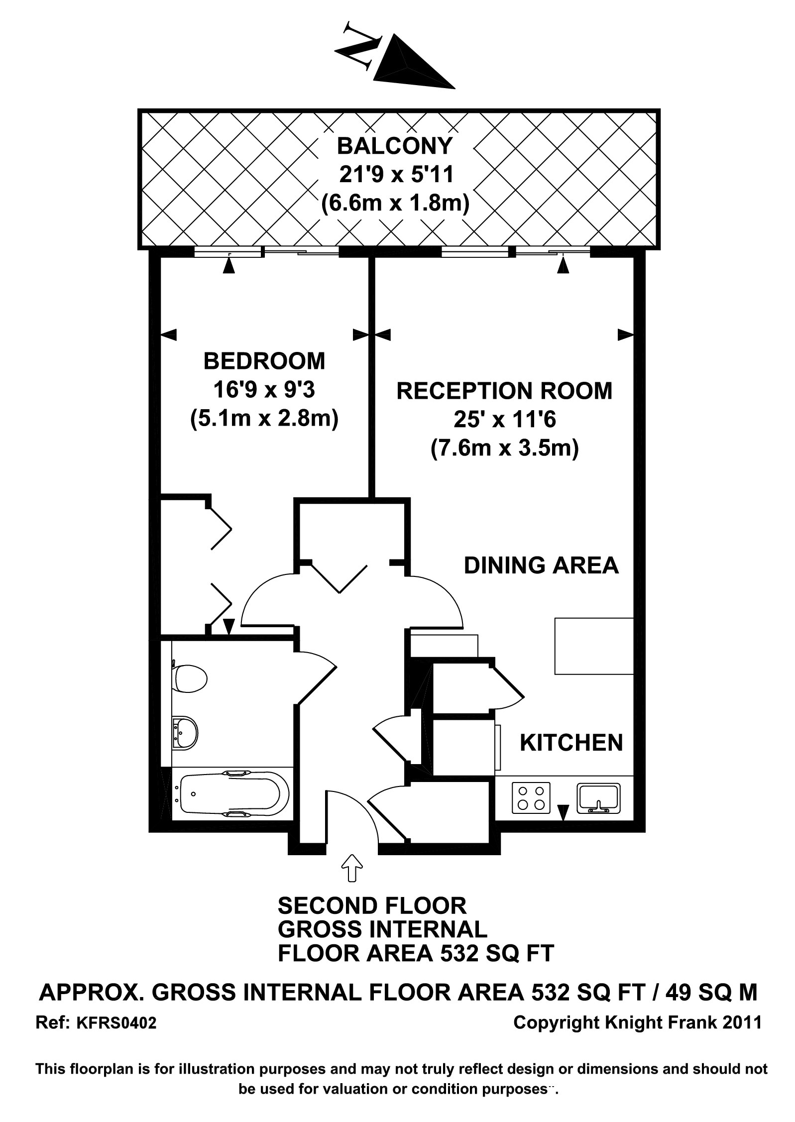 Gatliff Road, London floorplan