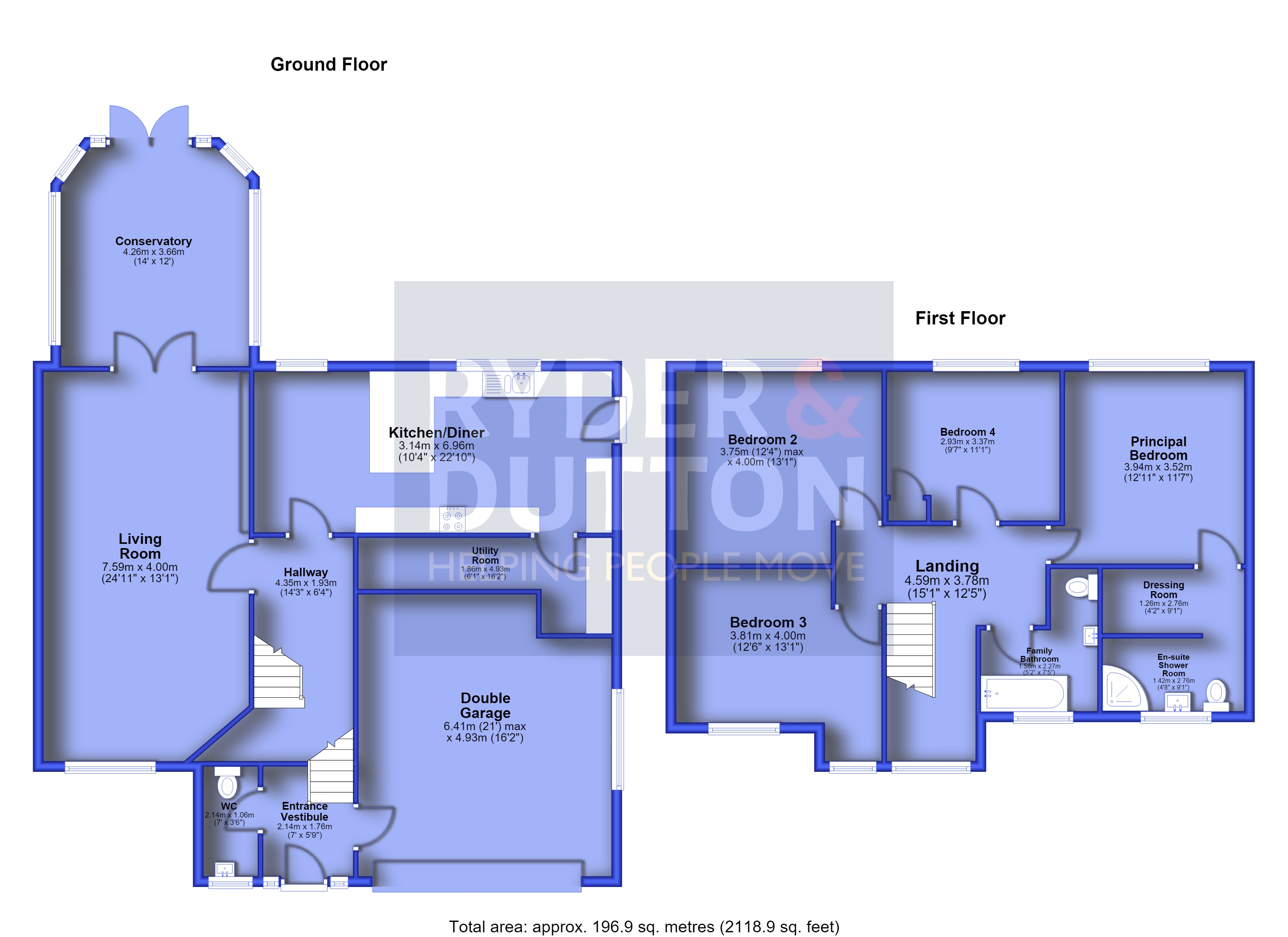 24, Kirkhill Avenue, Rossendale floorplan