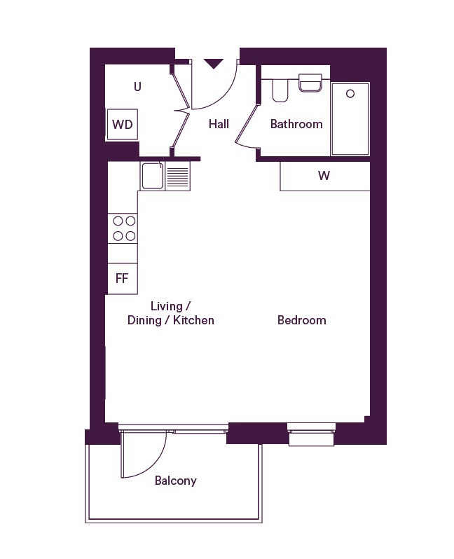 Nestles Avenue, Hayes floorplan