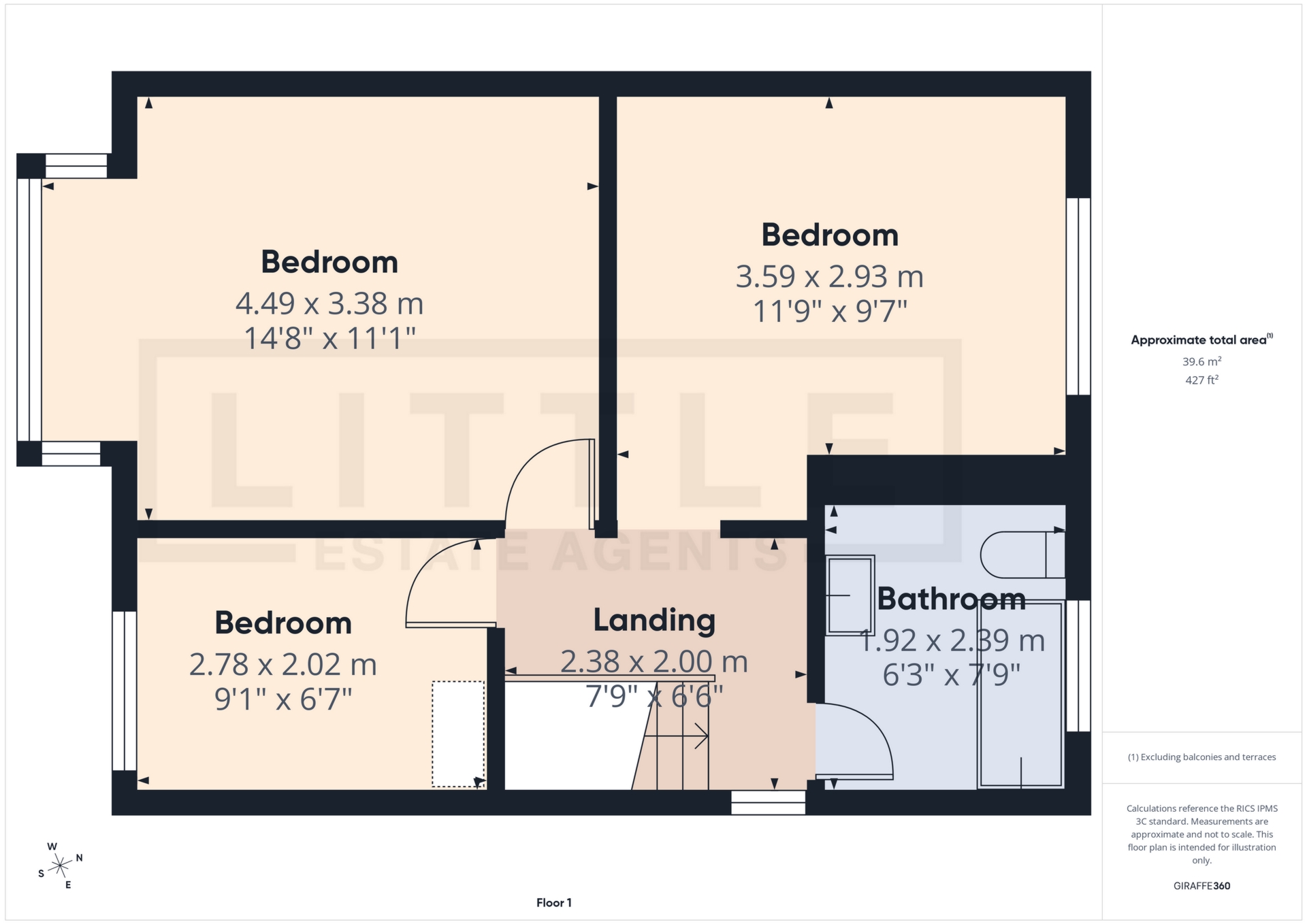 132, Knowsley Road, St. Helens floorplan