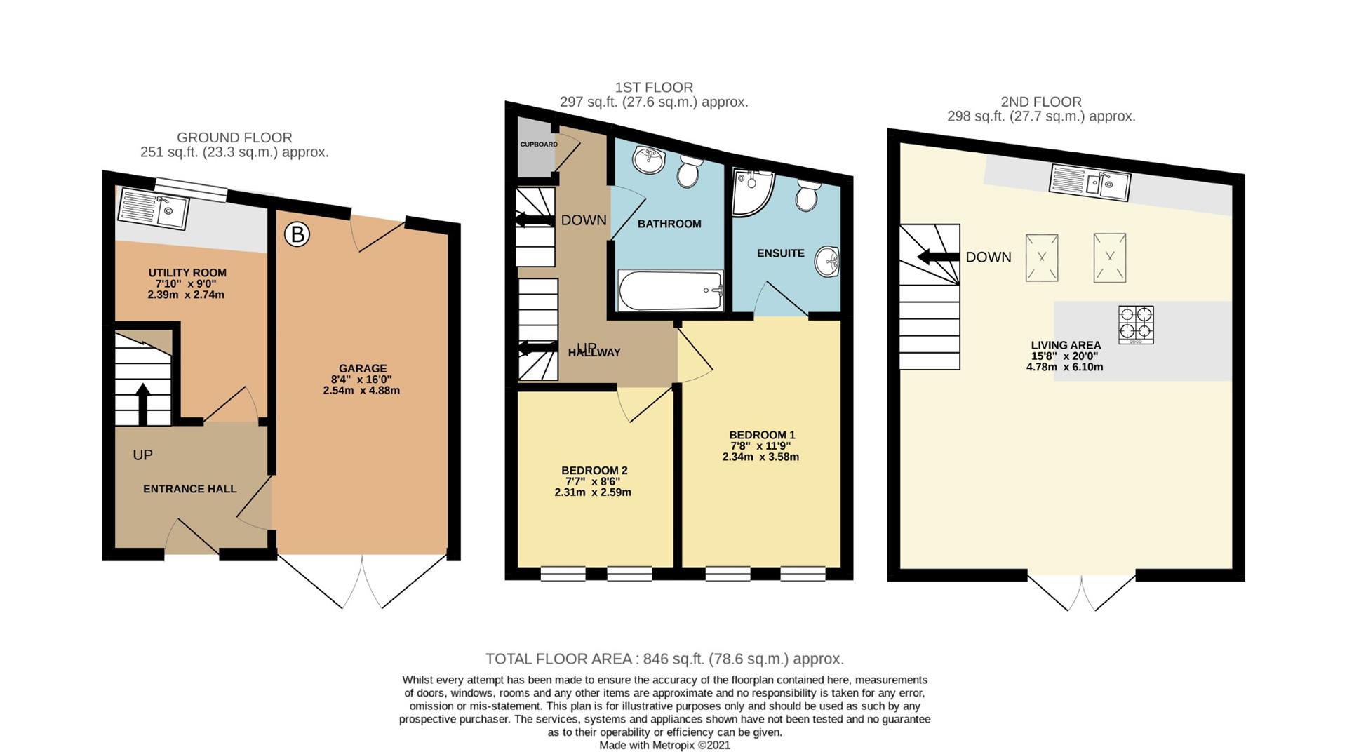 Williams Watch 5, Pump Street, Brixham floorplan