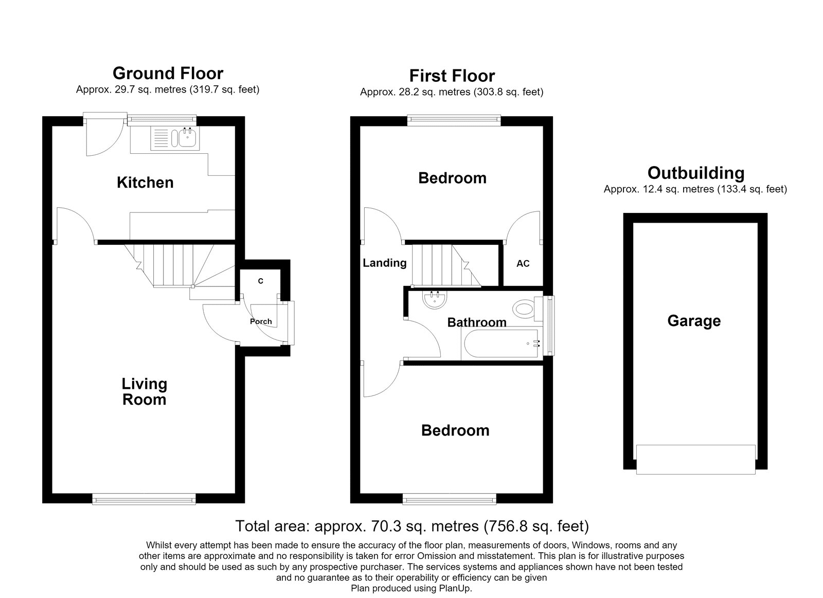 13, Lara Close, Bournemouth floorplan