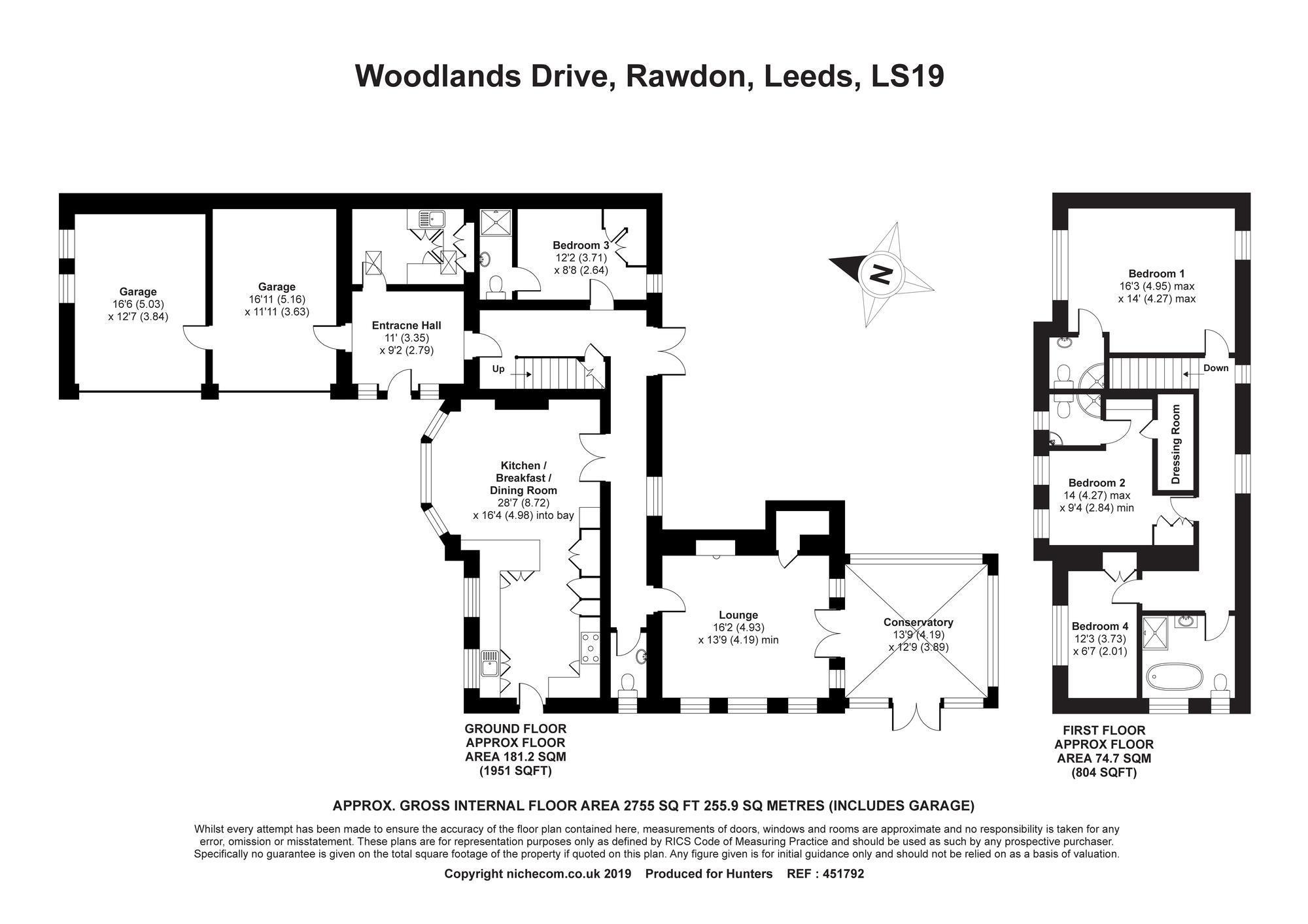 4 Bedrooms Detached house for sale in Woodlands Drive, Rawdon, Leeds LS19