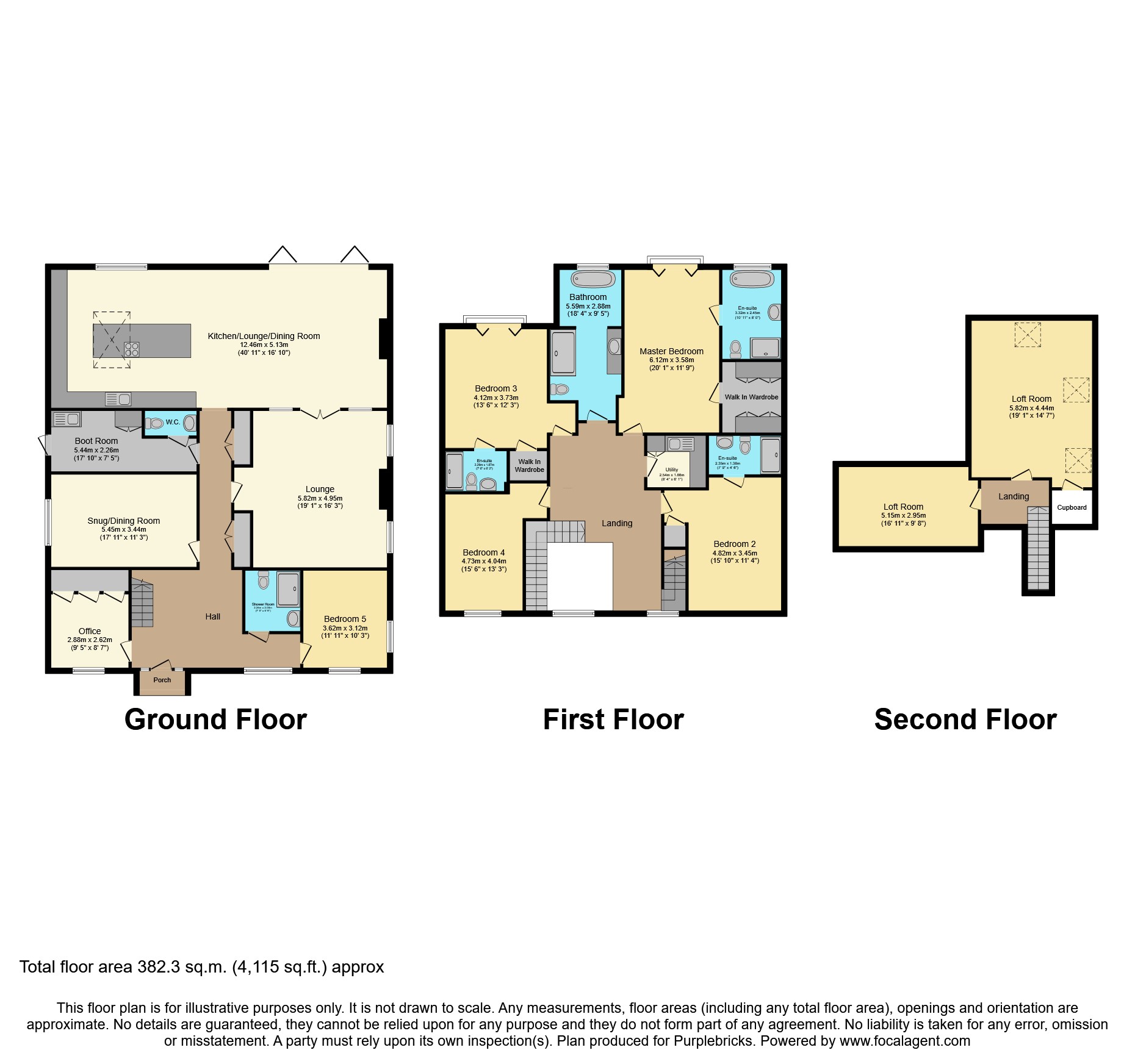 20, Hillside, Woking floorplan