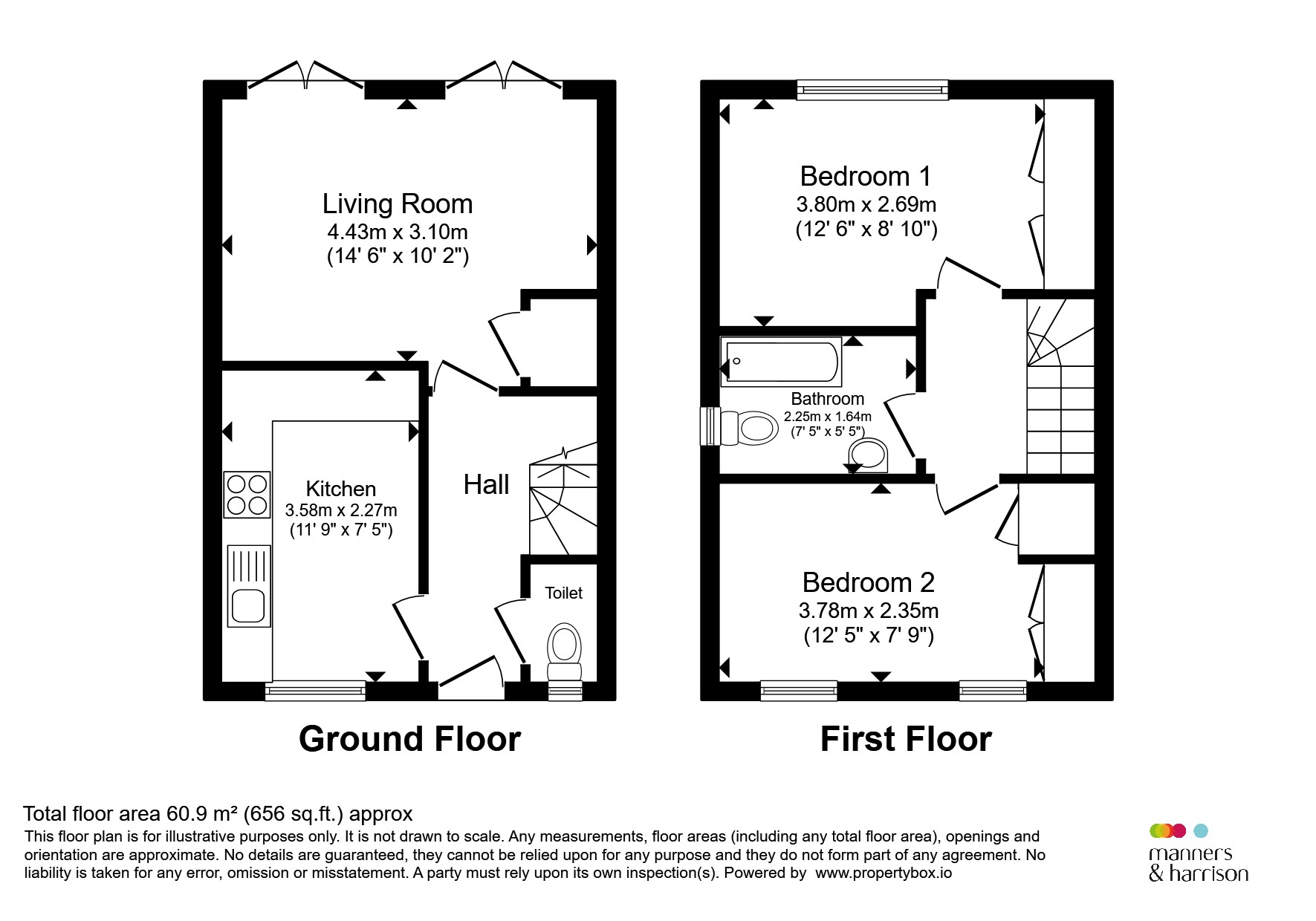 1, Orme Court, Middlesbrough floorplan