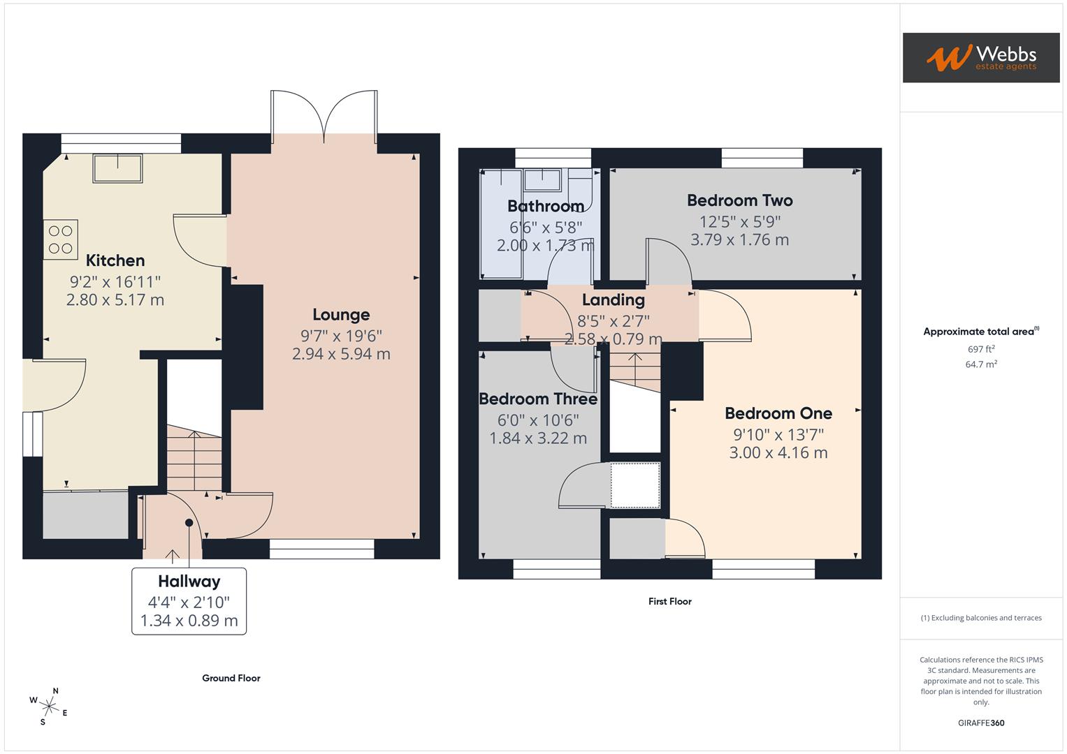 4, Chetwynd Close, Rugeley floorplan