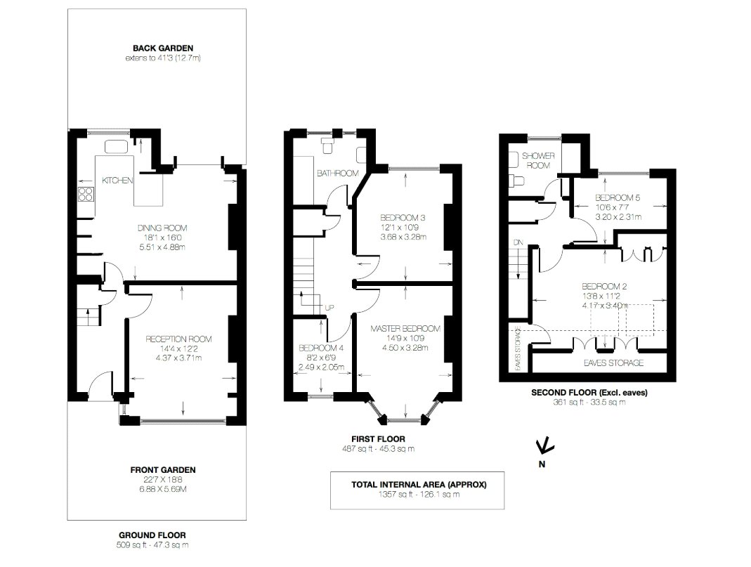 20, The Woodlands, London floorplan