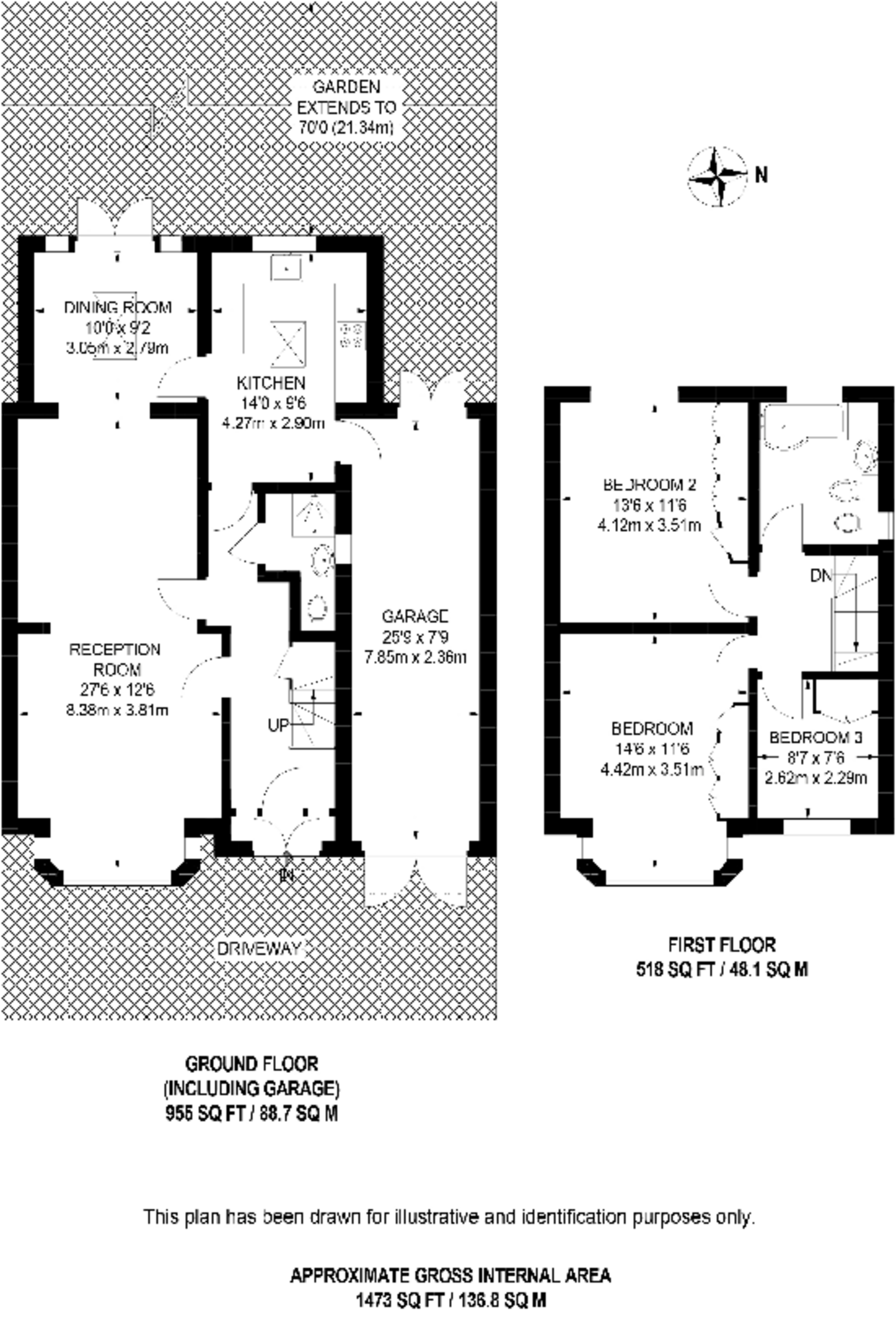 The Avenue, Pinner floorplan
