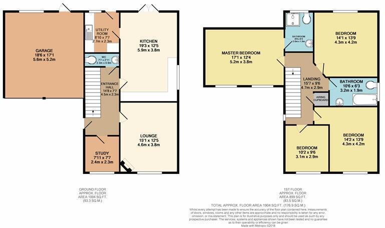 16, Short Lane, Feltwell floorplan