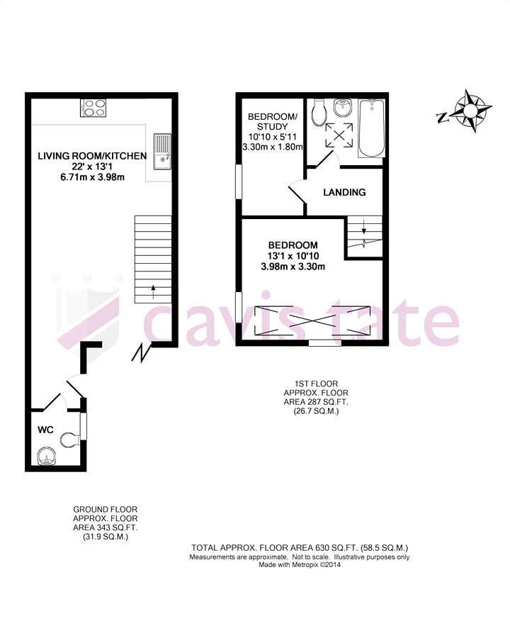 2 Bedrooms Mews house to rent in Peels Yard, Kings Road, Henley-On-Thames RG9