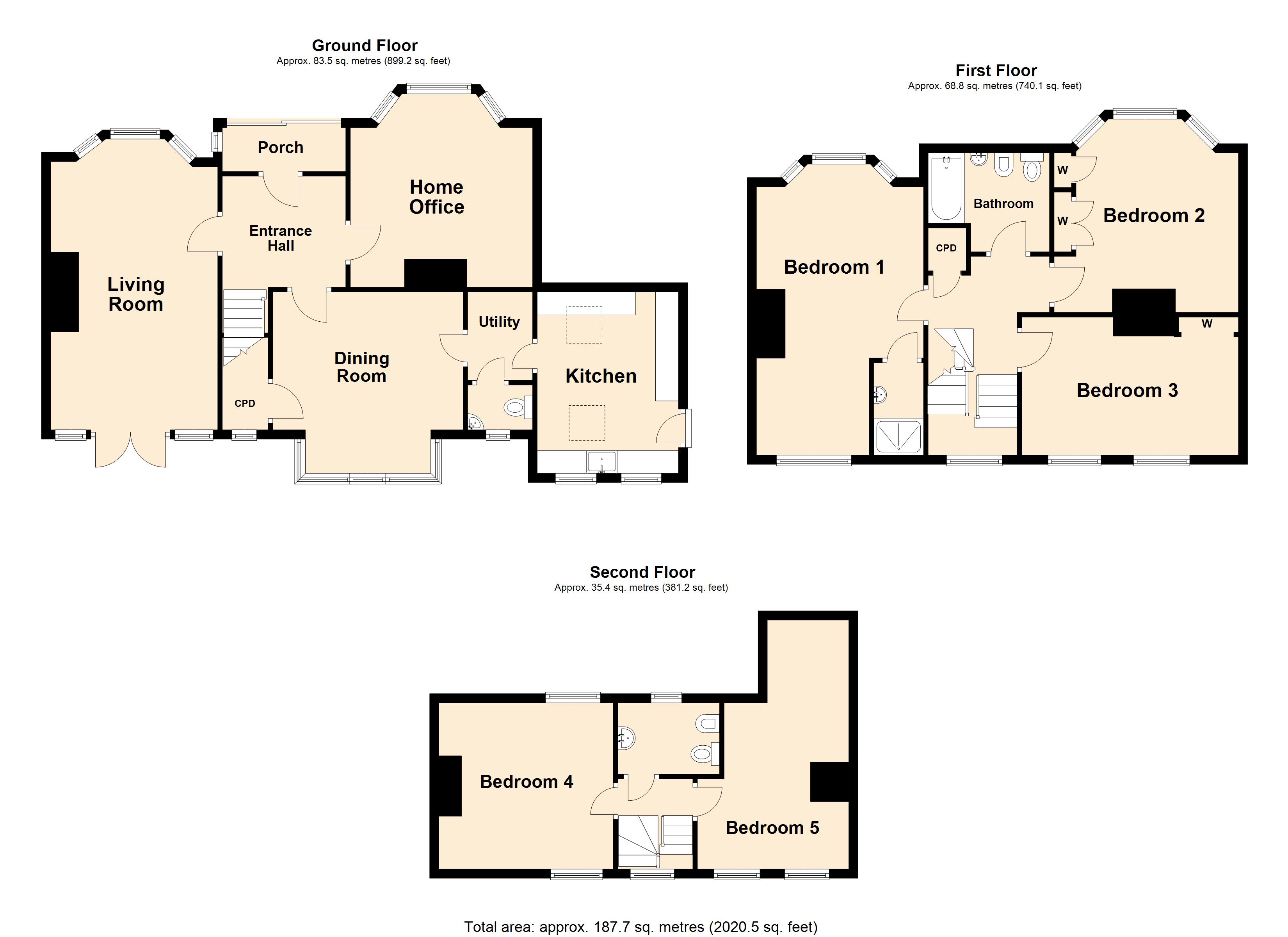 31, Sandgate Hill, Folkestone floorplan