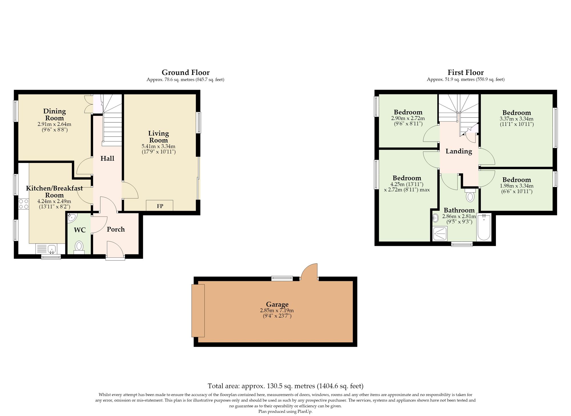 69 Northfield Road, Stowmarket floorplan