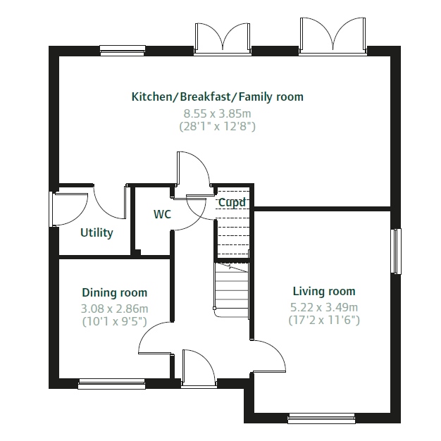 4 Bedrooms Detached house for sale in 