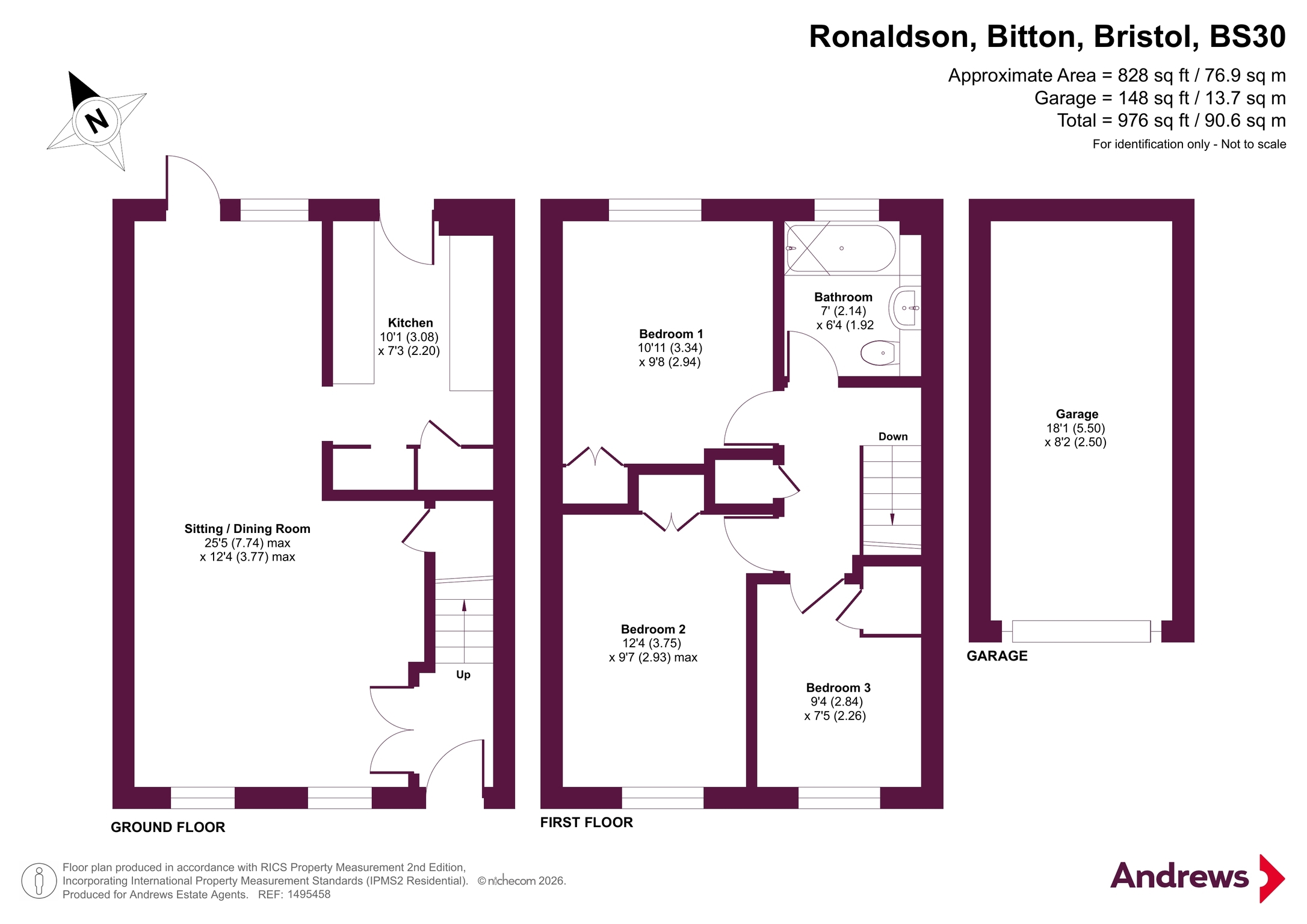 2, Ronaldson, Bristol floorplan