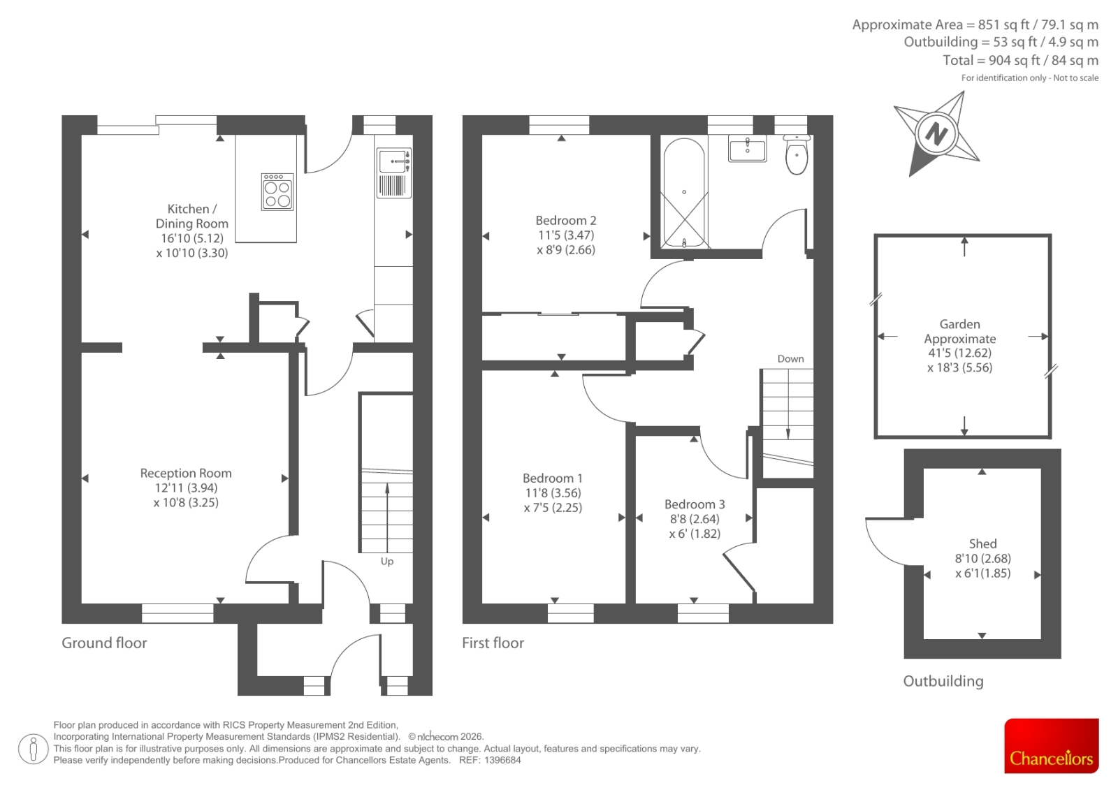 9, Ashgate, Abingdon floorplan