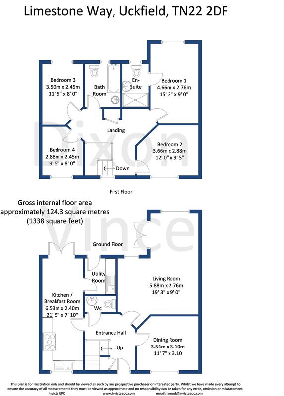 4 Bedrooms Detached house for sale in Limestone Way, Maresfield, Uckfield TN22