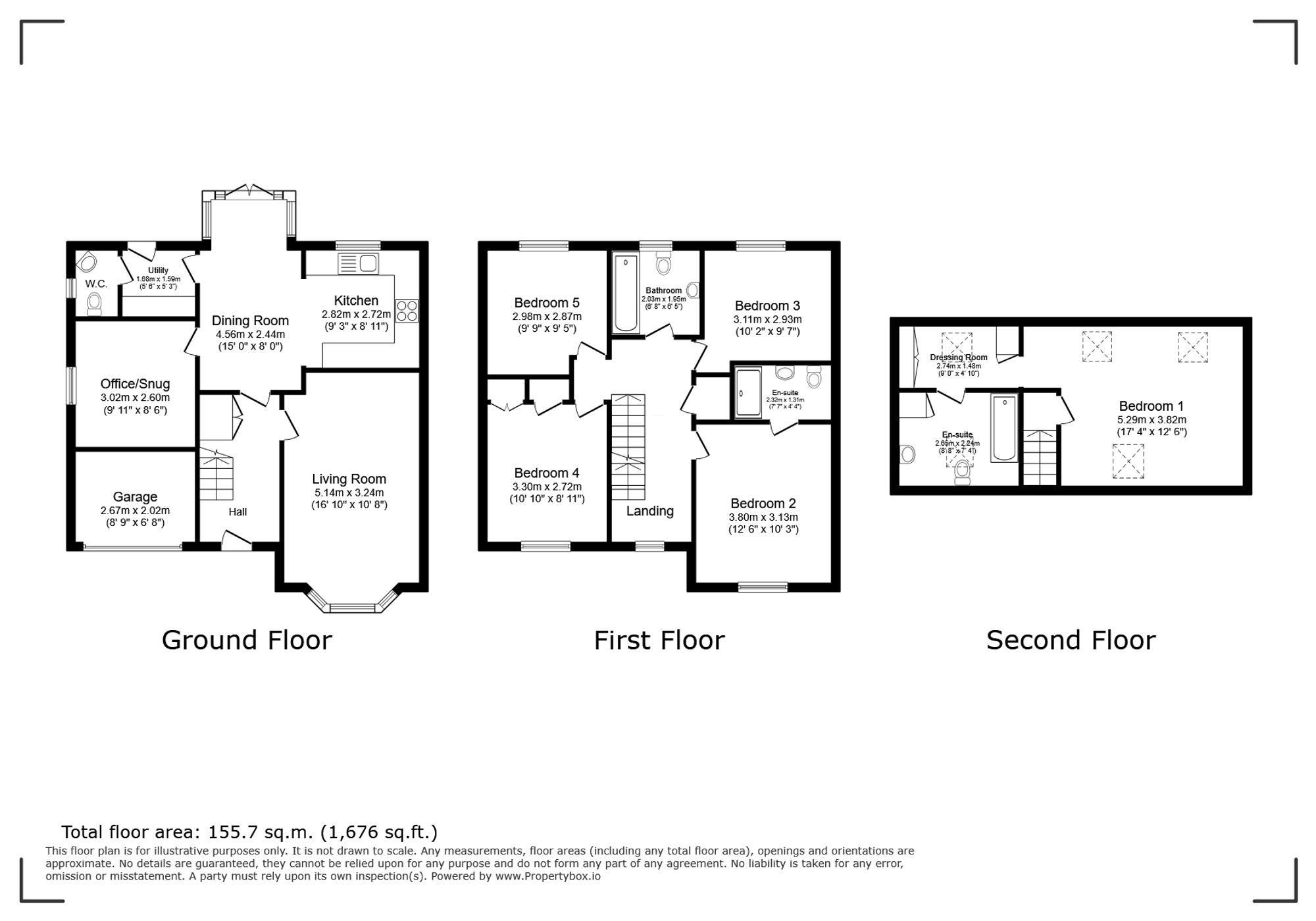 5 Kielder Drive, Stone floorplan