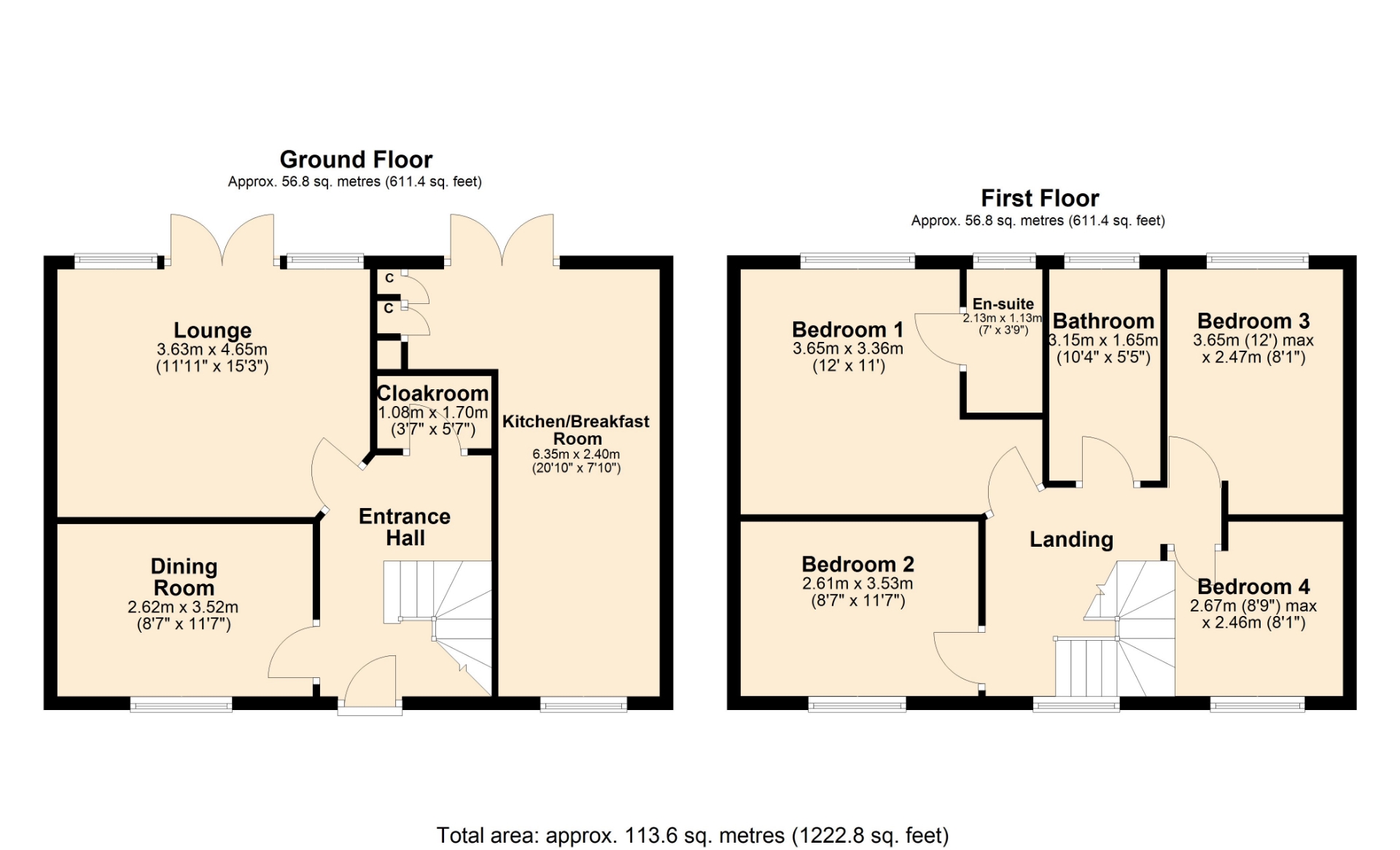 20, Pianoforte Road, Northampton floorplan