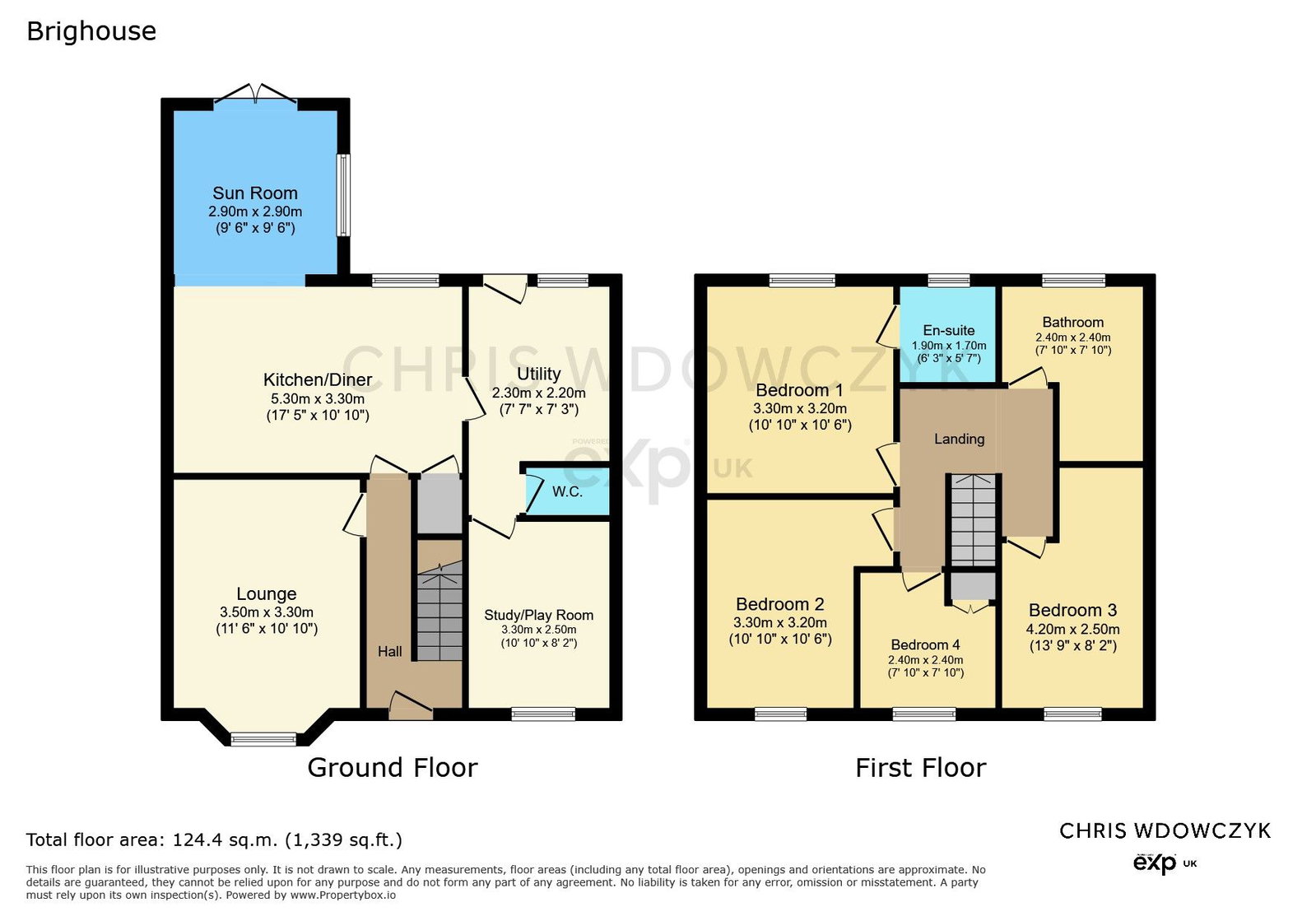 35, Slade Lane, Brighouse floorplan