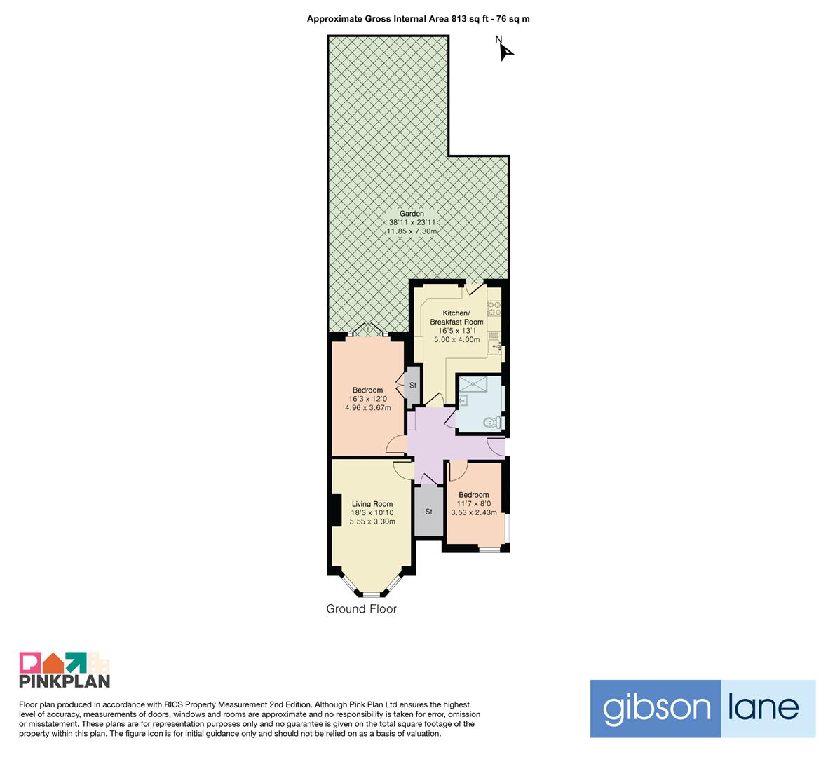 39, Bishops Close, Richmond floorplan
