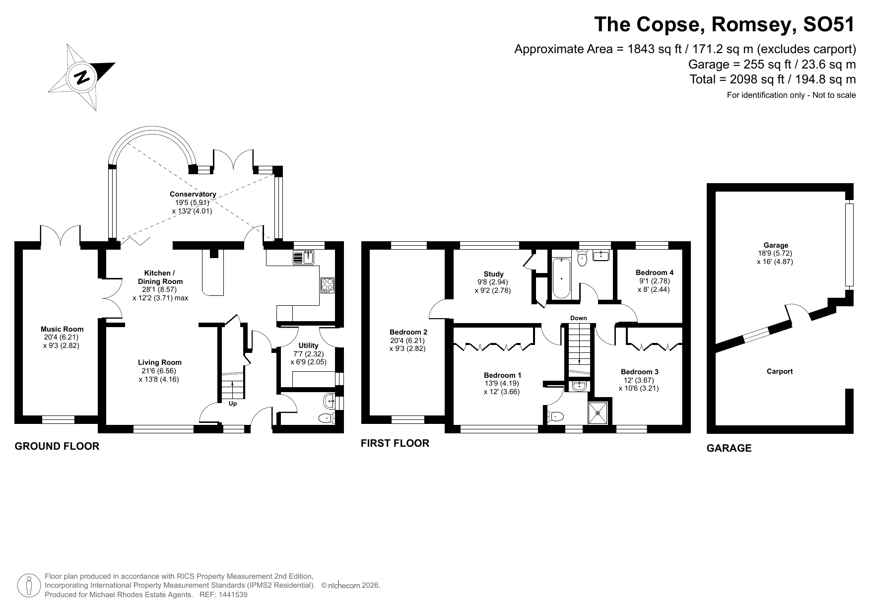 8, The Copse, Hampshire floorplan