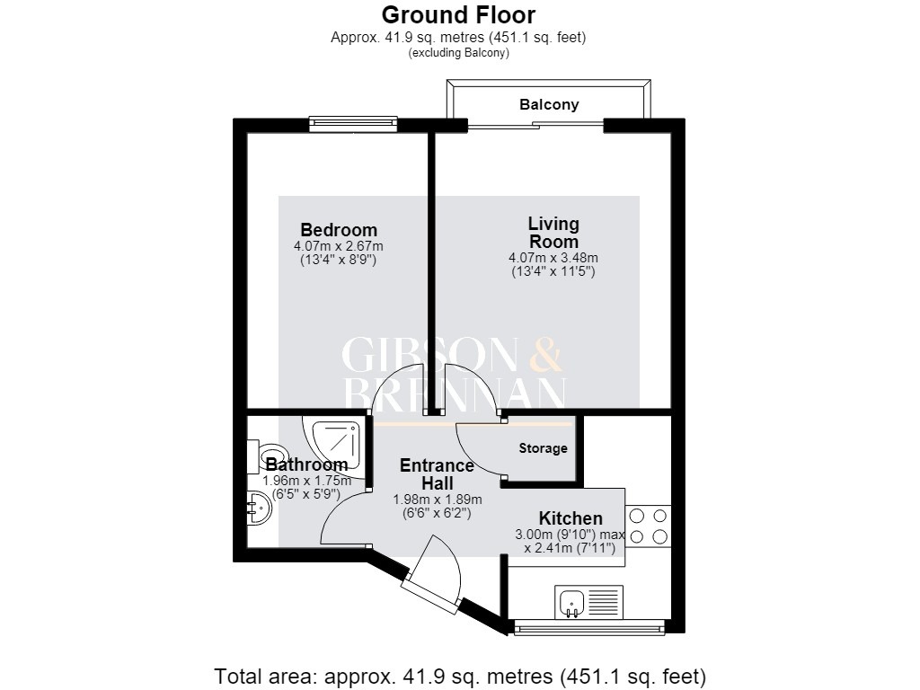 3, Church Mews, Basildon floorplan