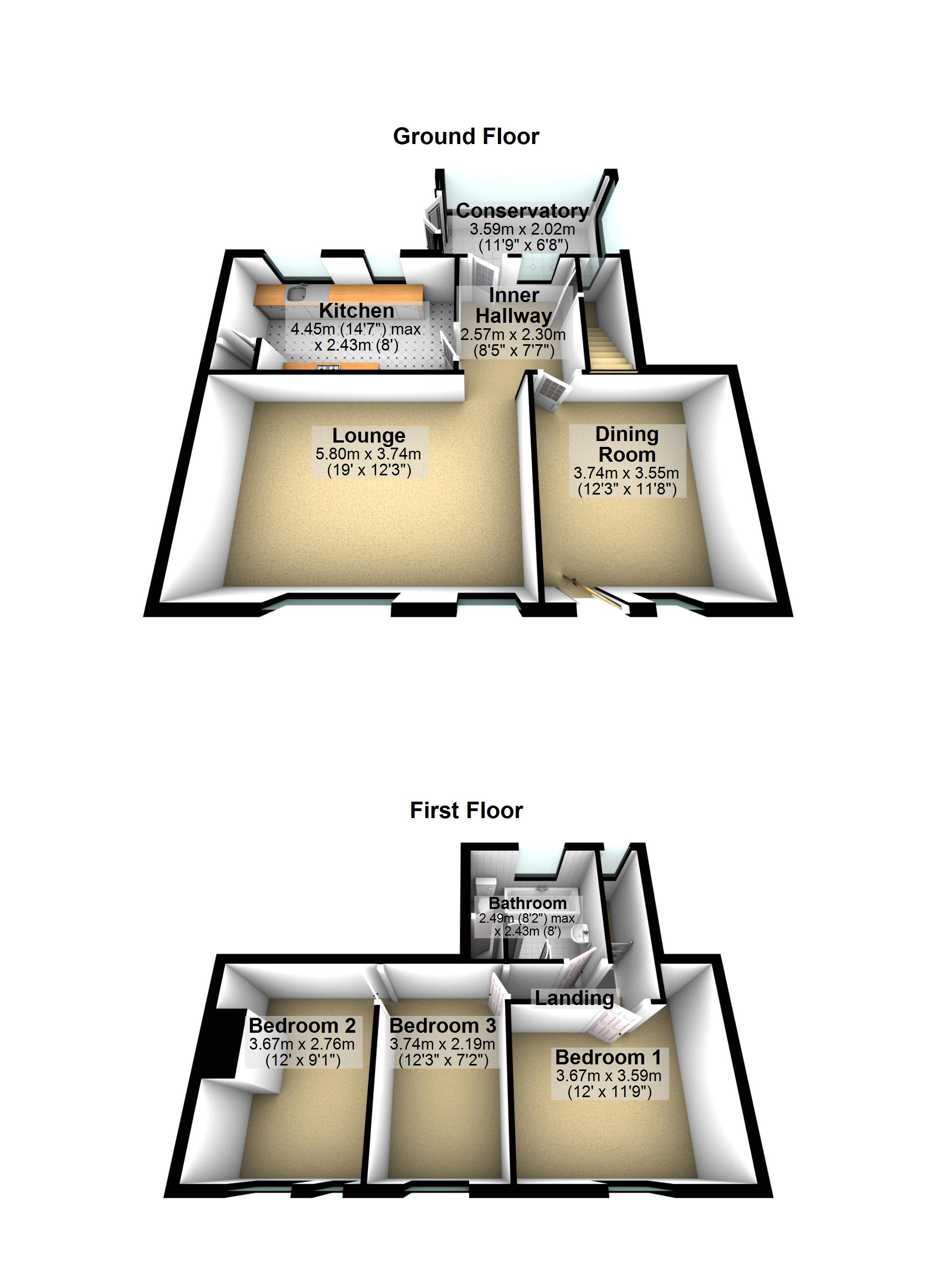Raydon Road, Great Wenham, Colchester CO7, 3 bedroom terraced house for