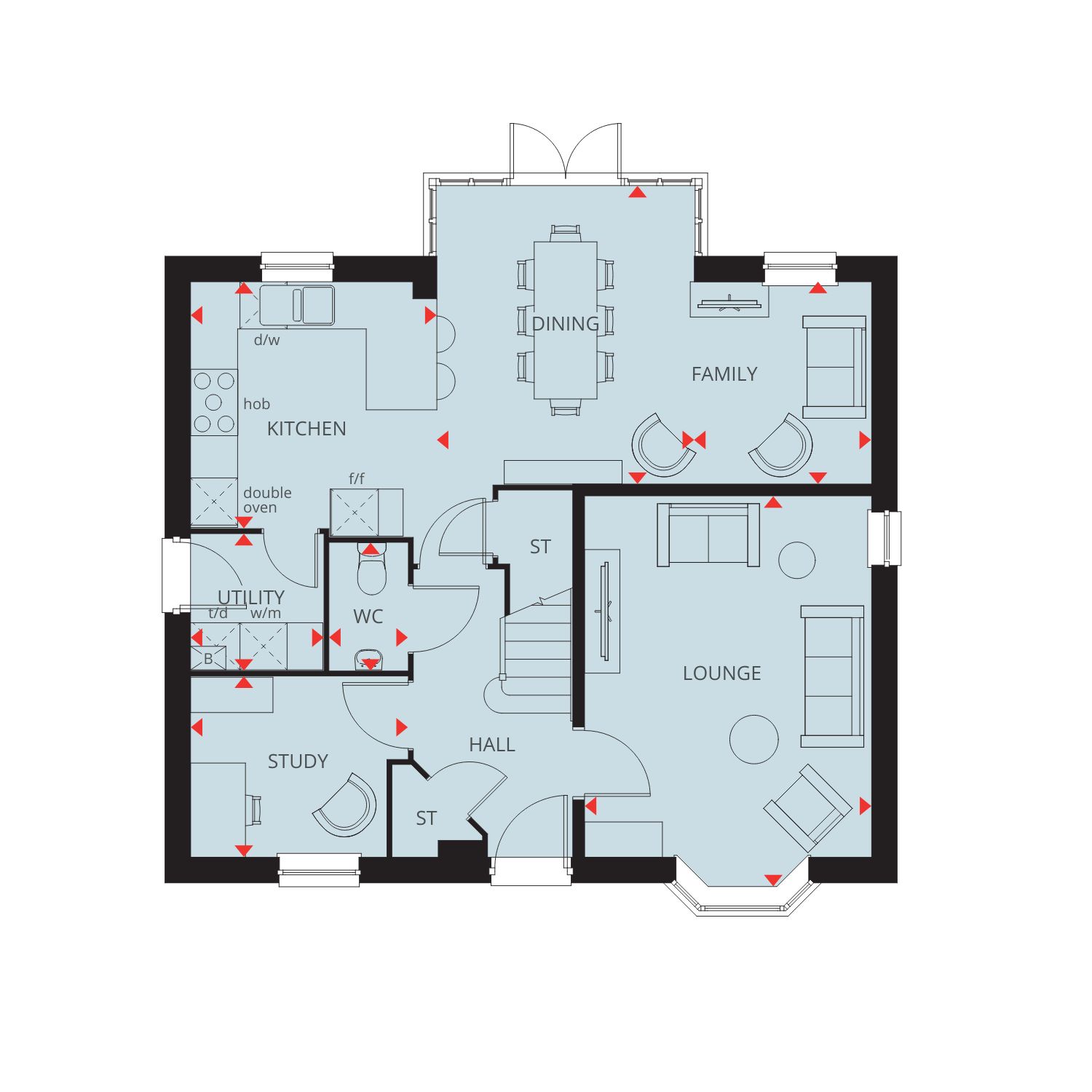 H877362, Galena Drive, Niort Way, Wellingborough floorplan