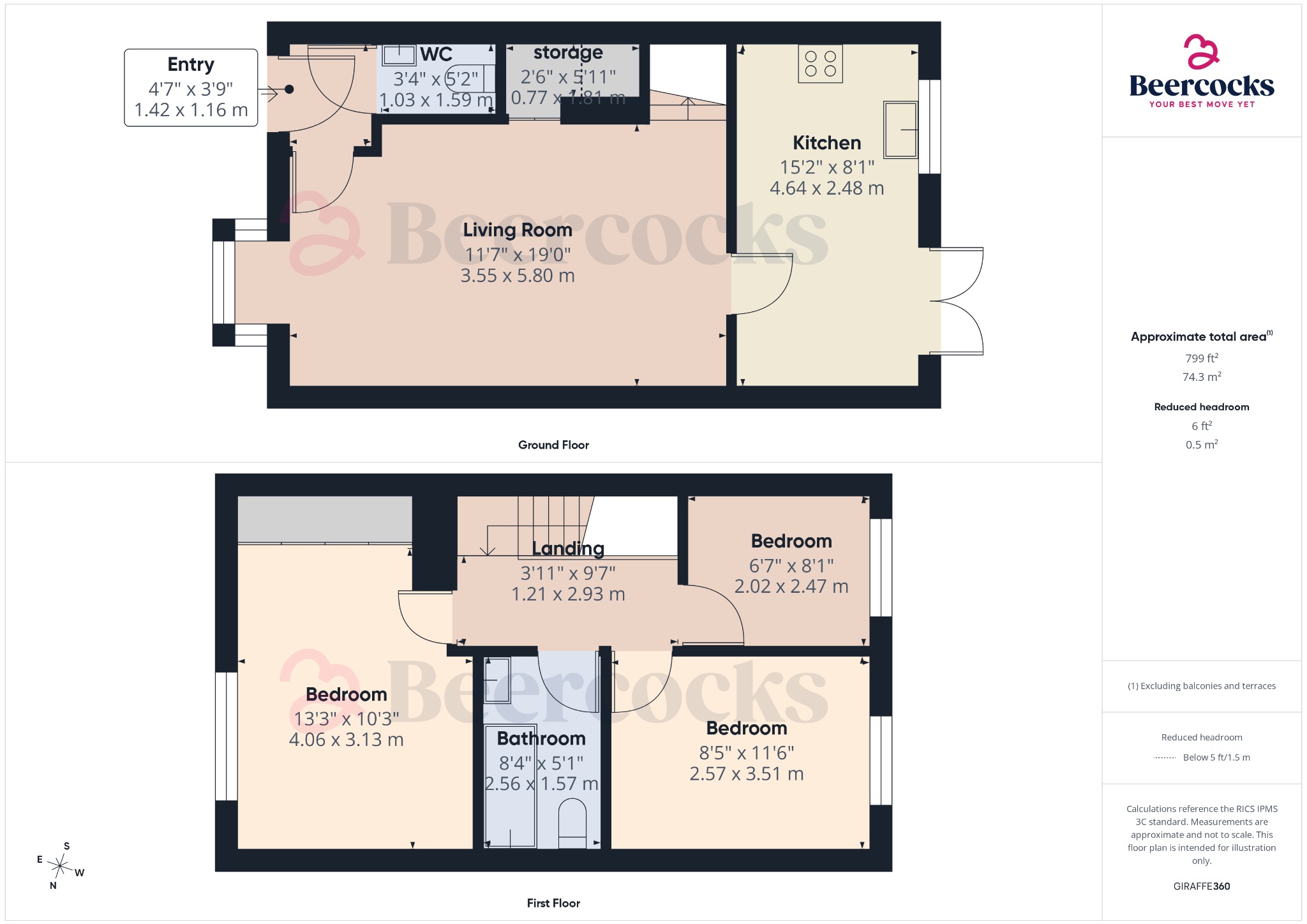 136 Grosvenor Road, Kingswood, East Riding of Yorkshire floorplan