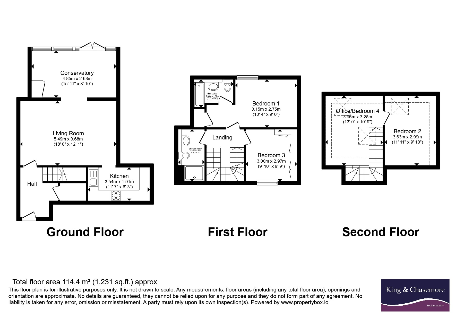 4 Budgenor Lodge,, Dodsley Lane, West Sussex floorplan