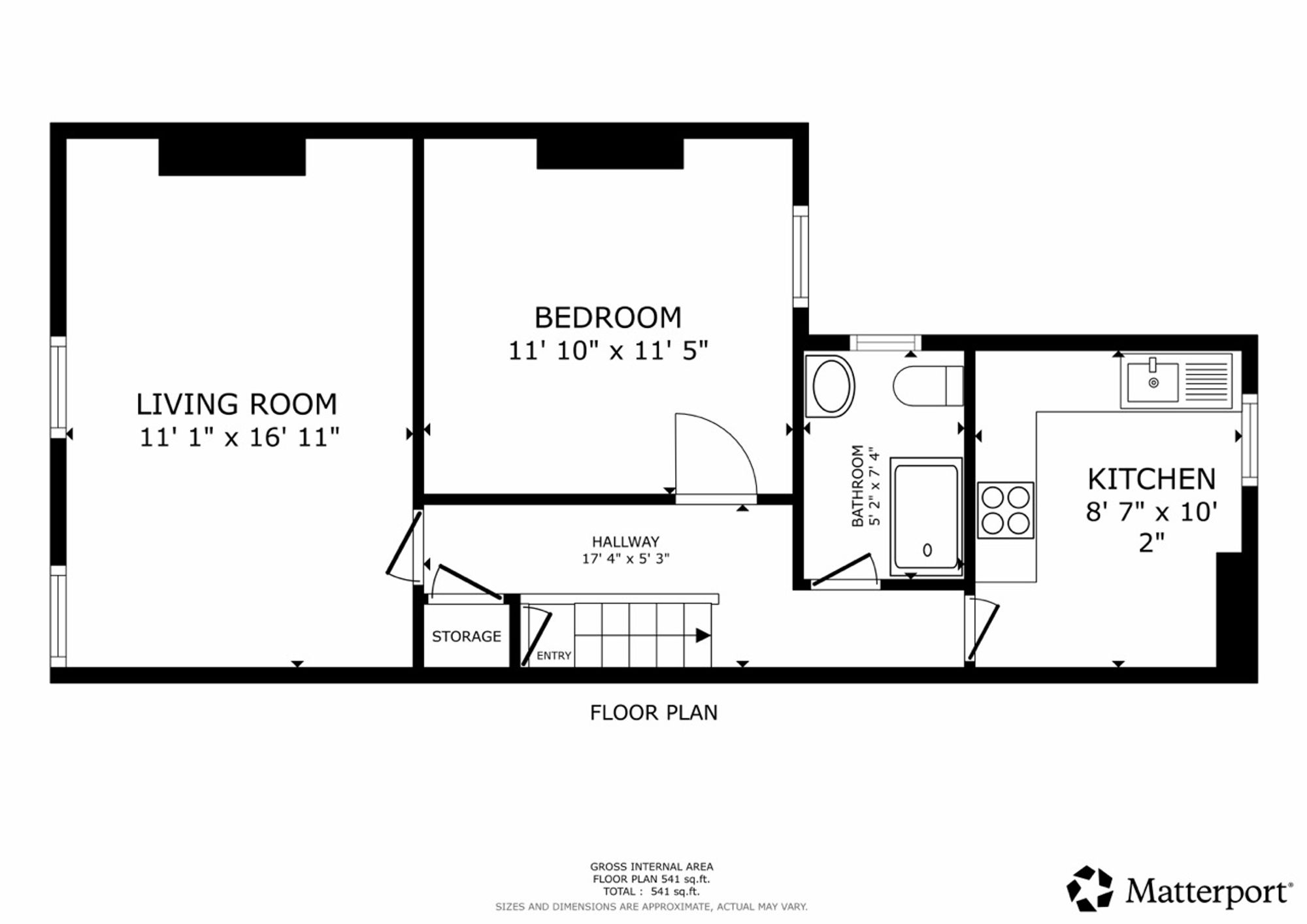 Top Floor 139 Foxhall Road, Ipswich floorplan