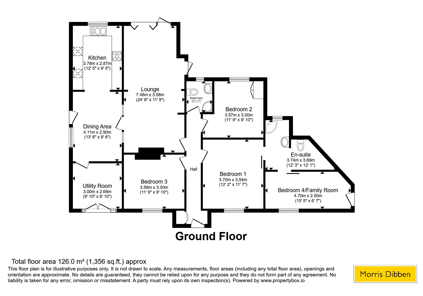17, Yew Tree Road, Hampshire floorplan
