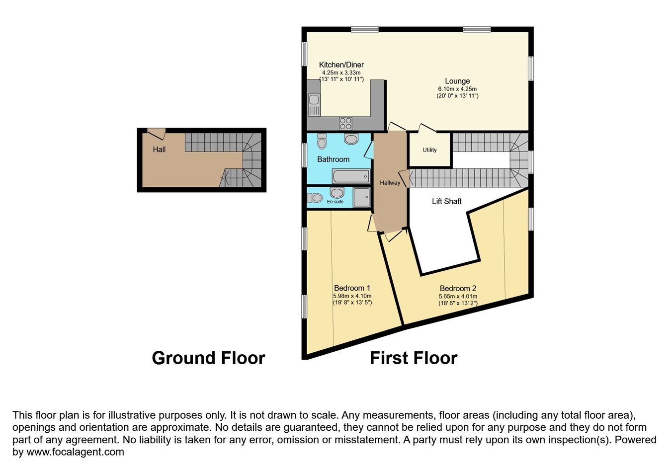 14 Cove View Apartments, Sommers Crescent, Ilfracombe floorplan