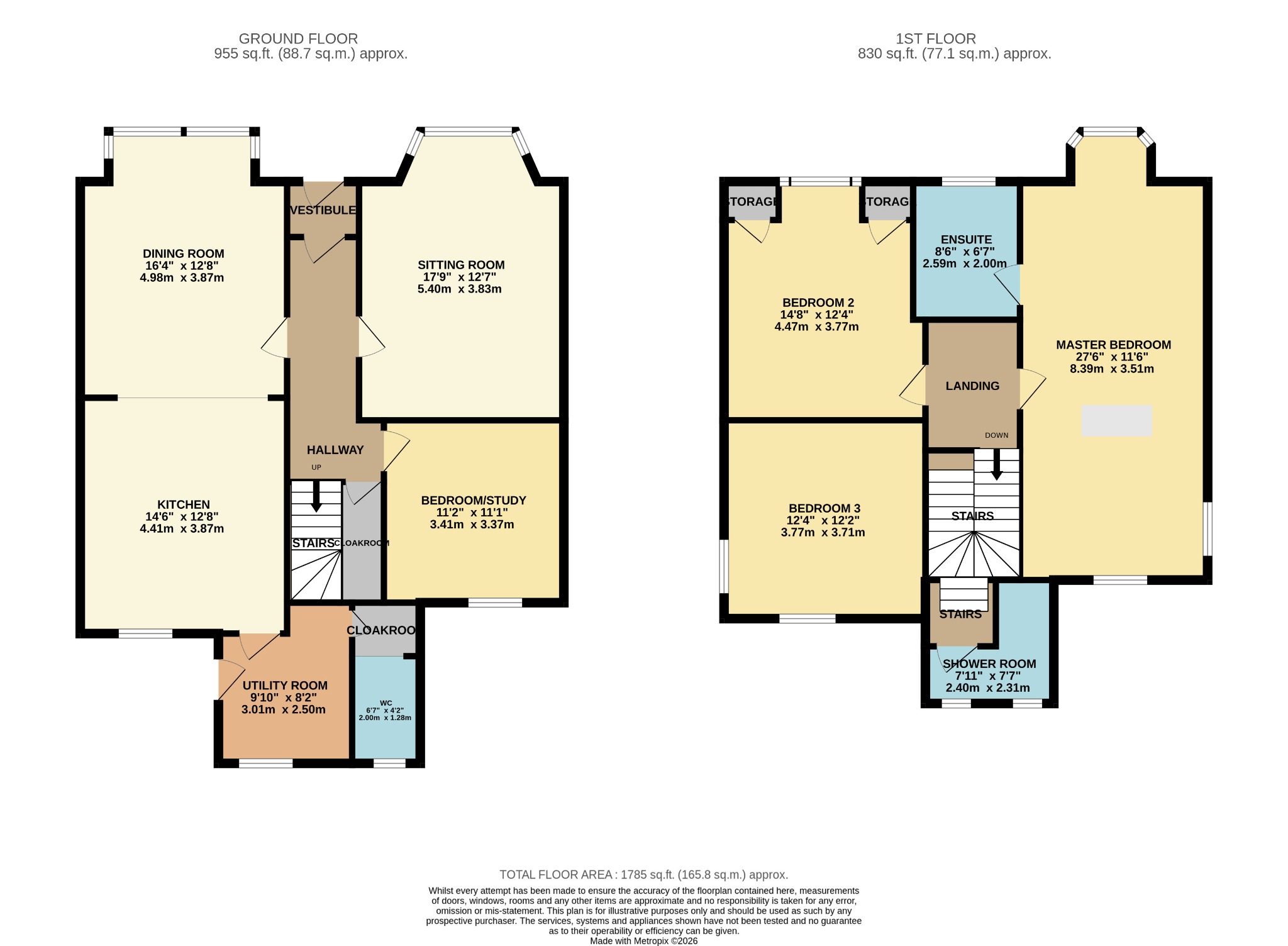 53 Hunter Street, Kirn, Argyll and Bute floorplan