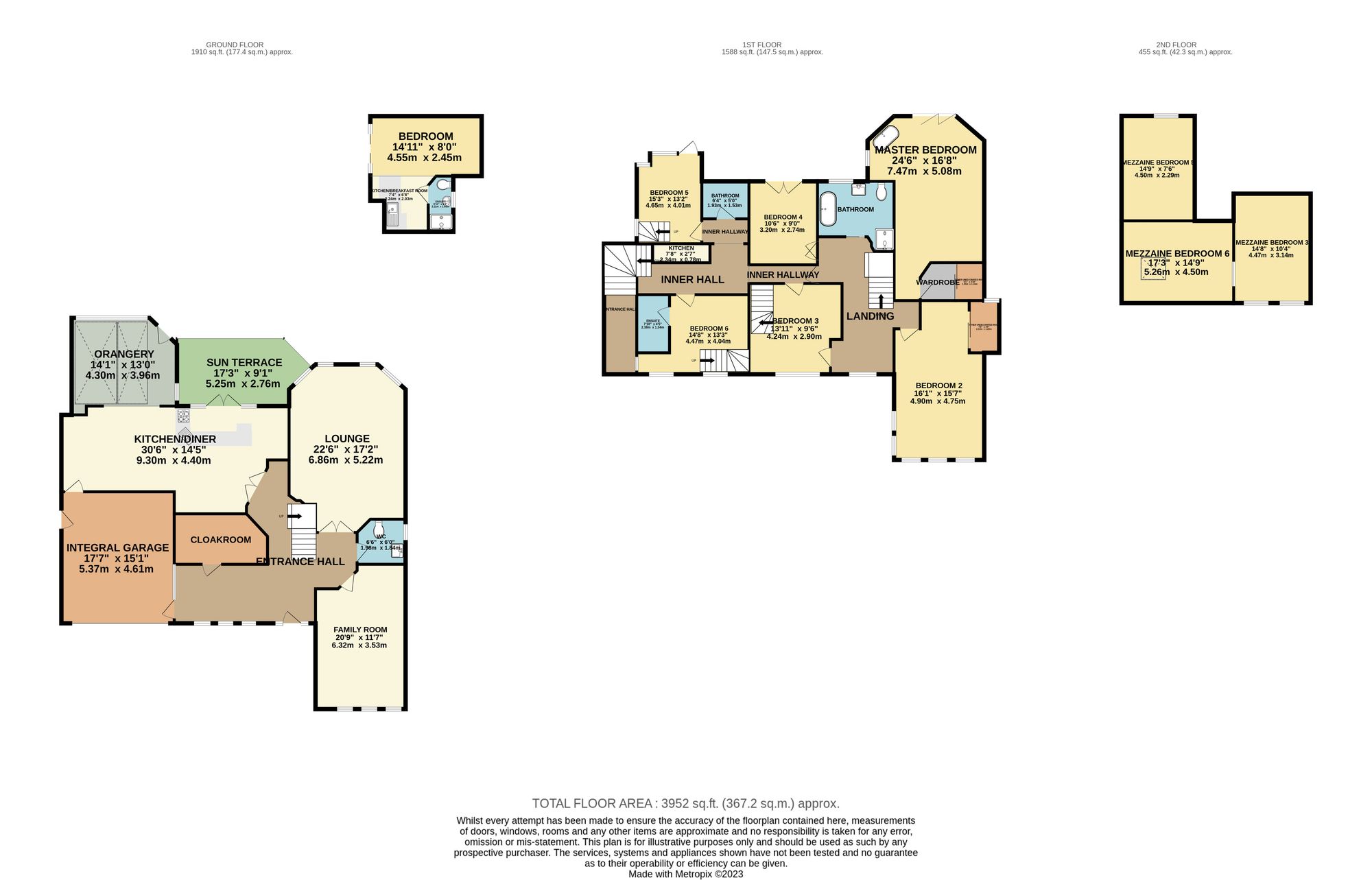 3 Brinksway, Bolton floorplan