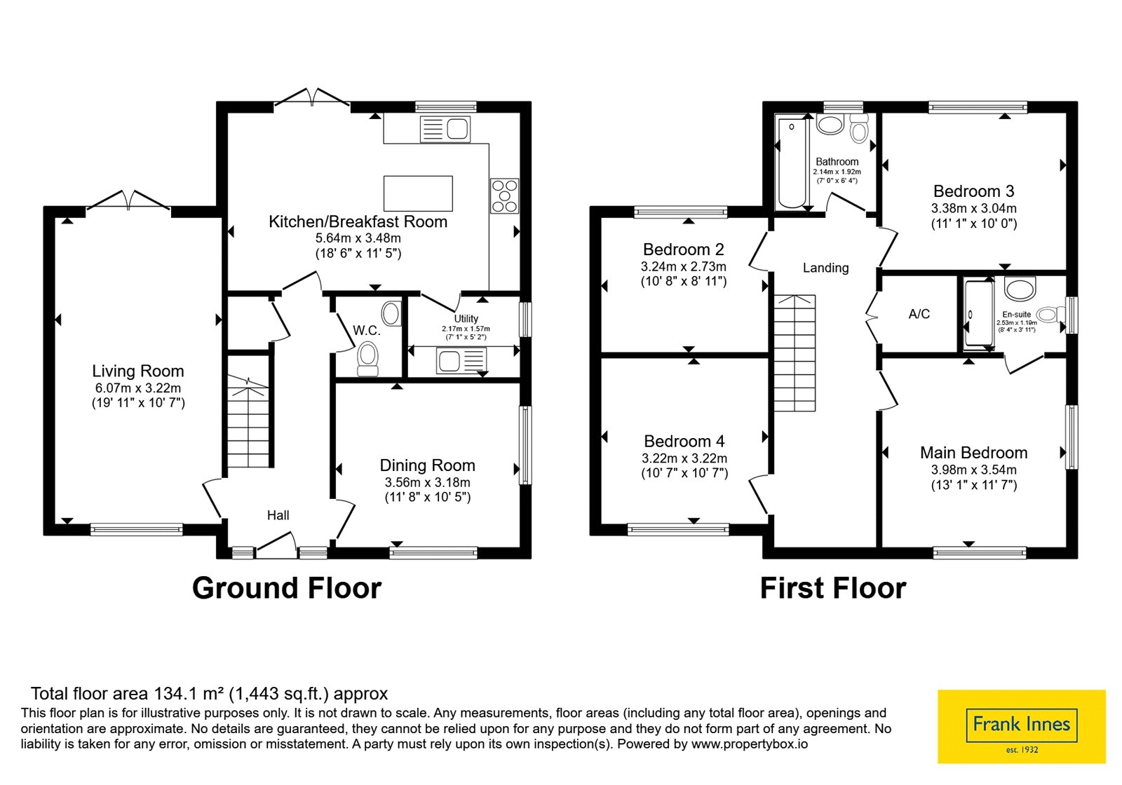 1, Larch Drive, COALVILLE floorplan