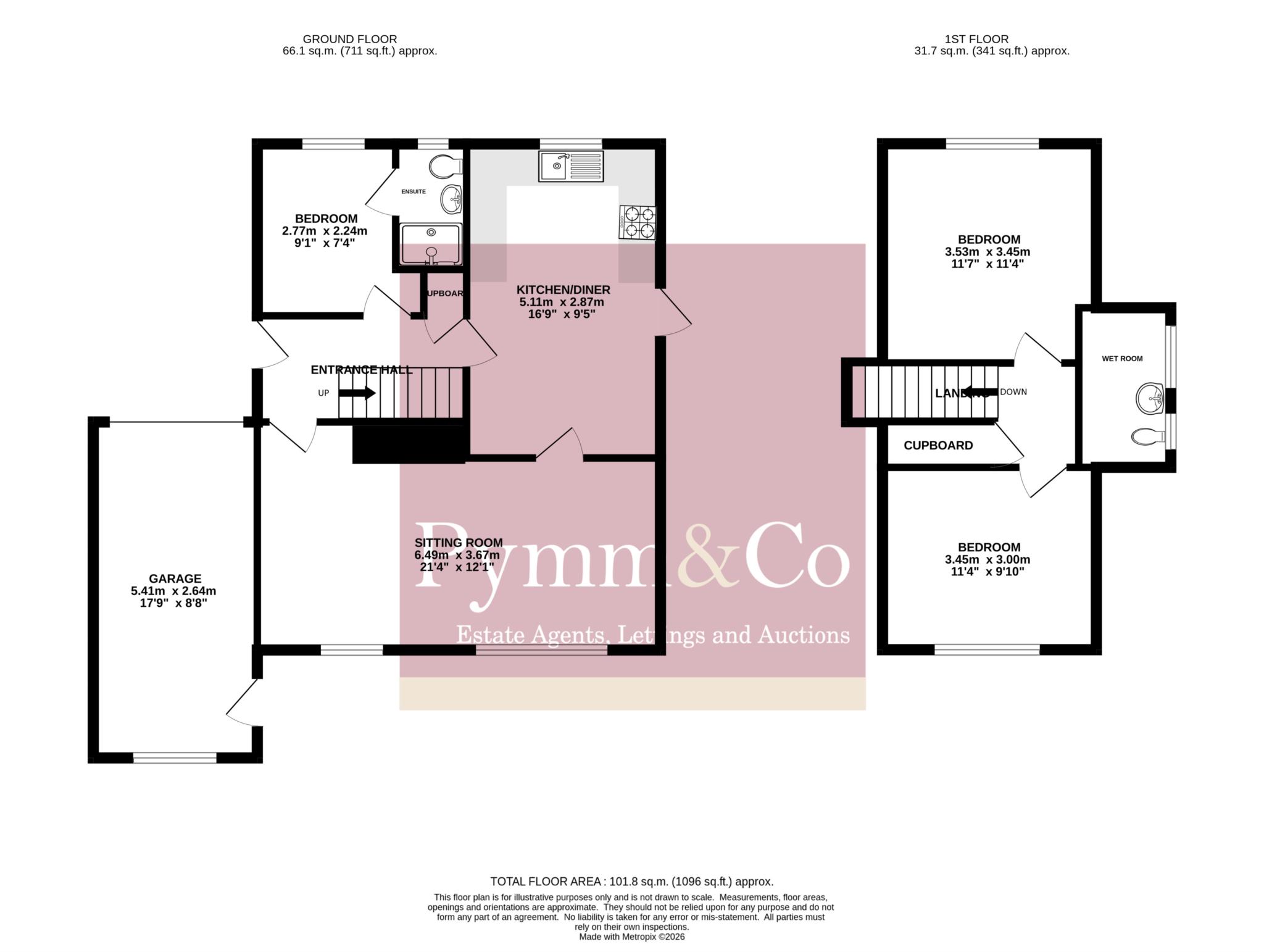 Badger Field, School Lane, Cromer floorplan