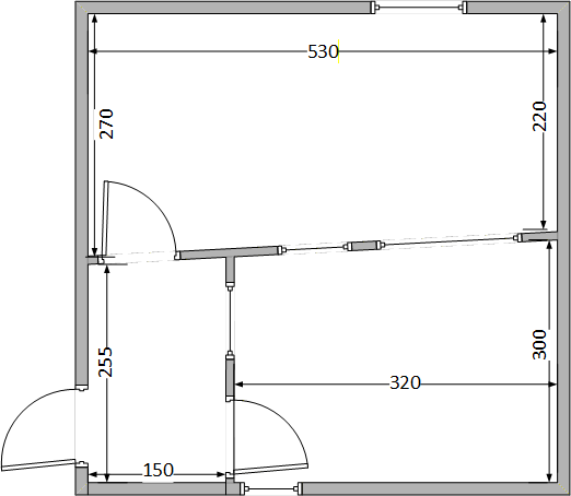 14 Oxford Street, Lydney floorplan