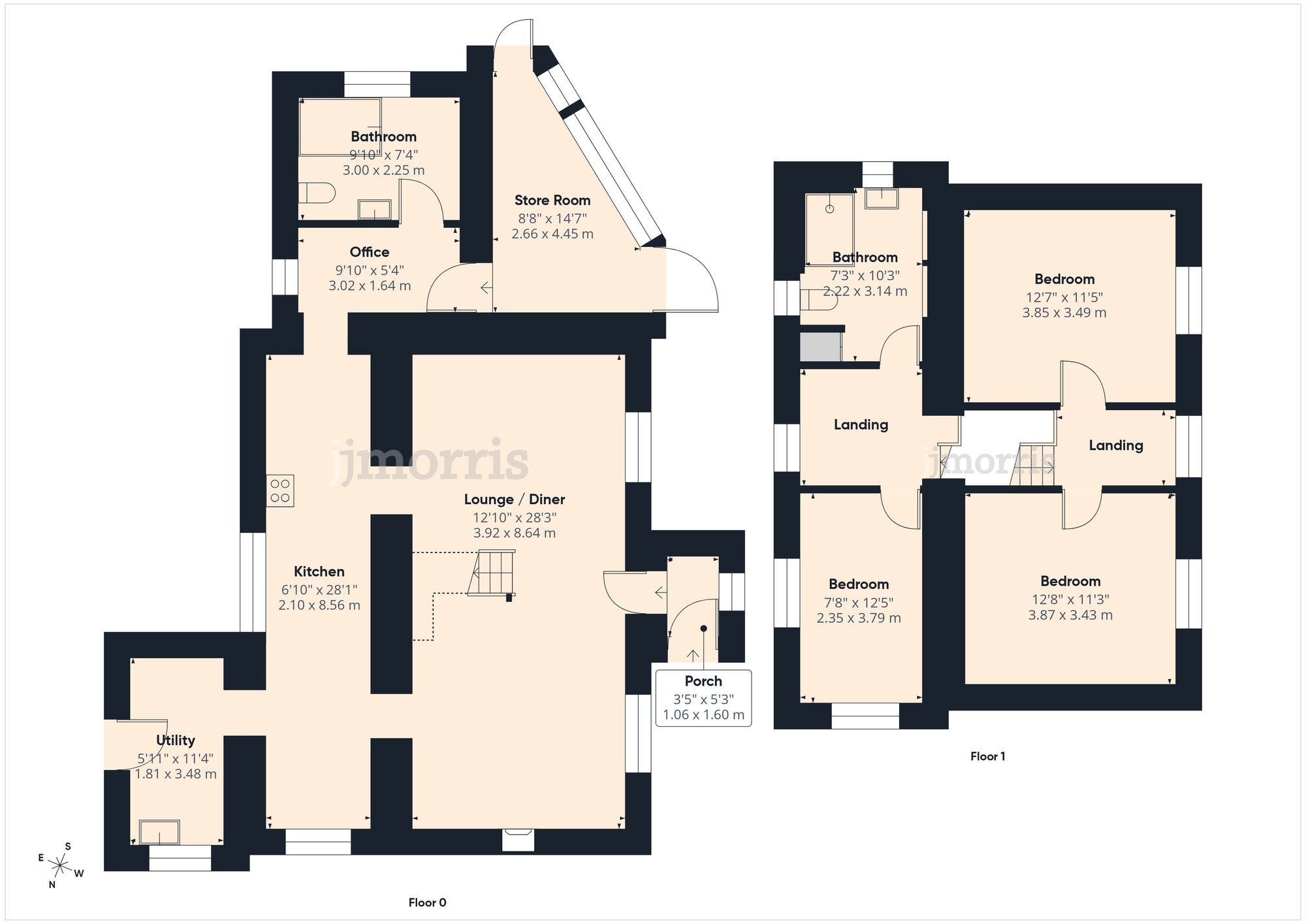 Ffynnon, Clynderwen floorplan