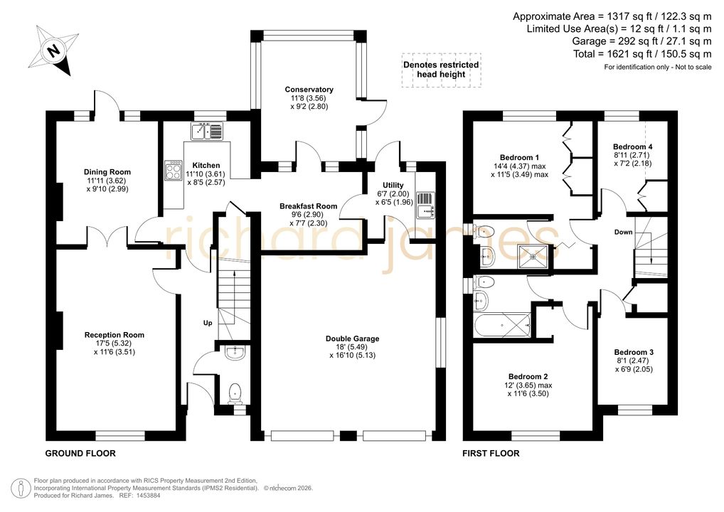 1, Bullfinch Covingham floorplan