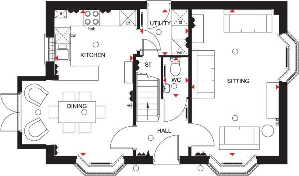 4 Bedrooms Detached house for sale in Cornucopia Grove, Barlaston, Stoke-On-Trent ST12